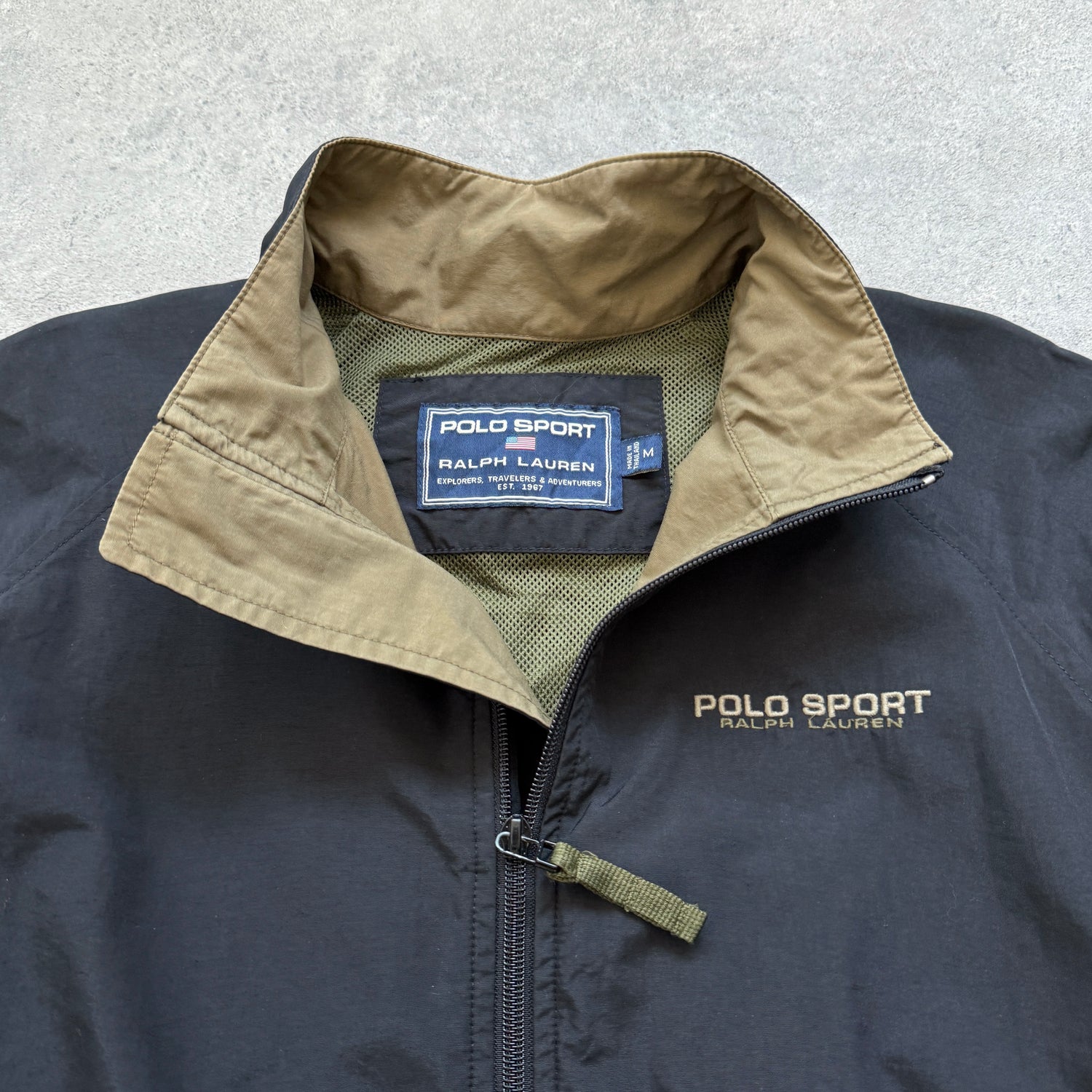 Polo Sport Ralph Lauren 1990s lightweight technical shell jacket (M)