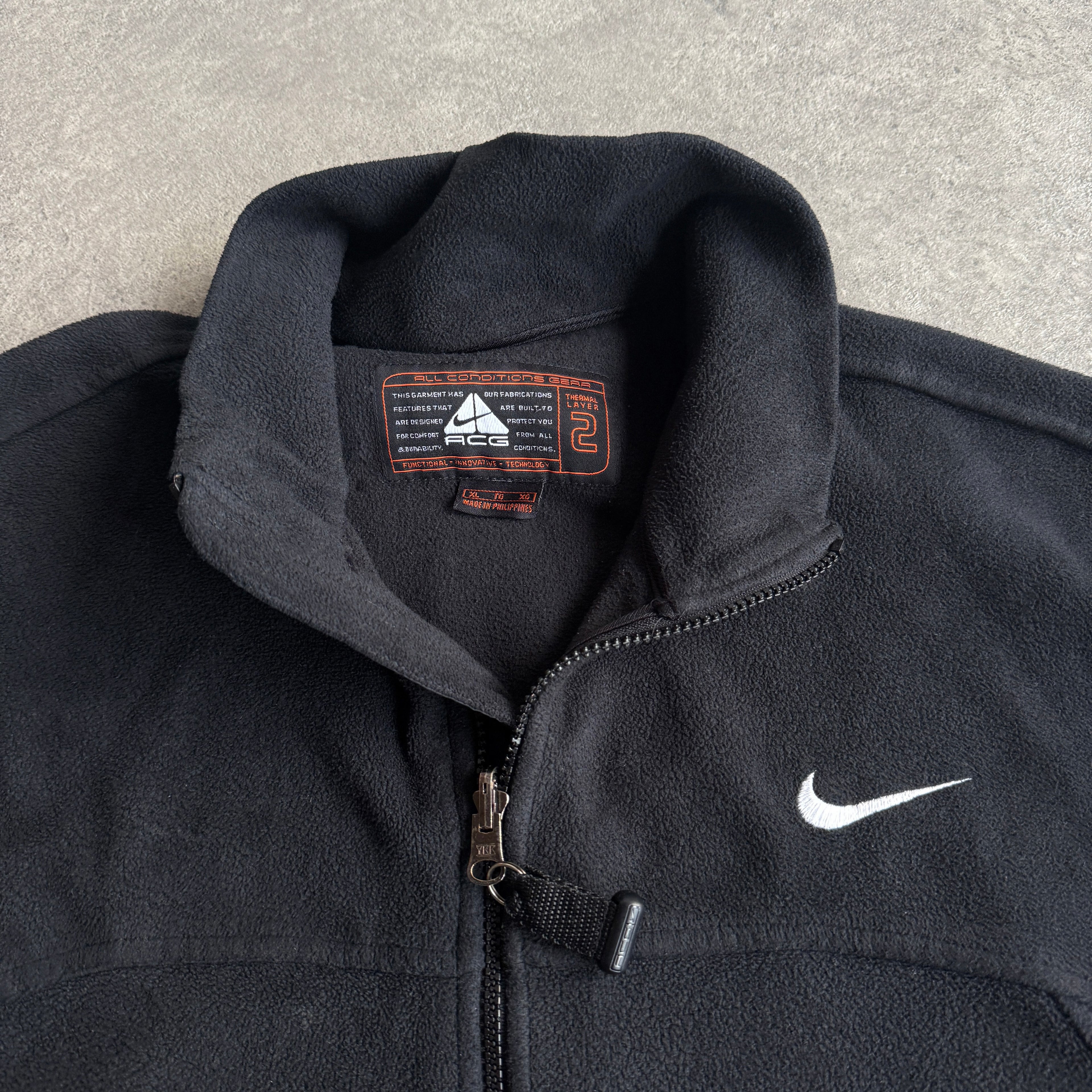 Nike ACG 1990s technical fleece vest jacket (XL)