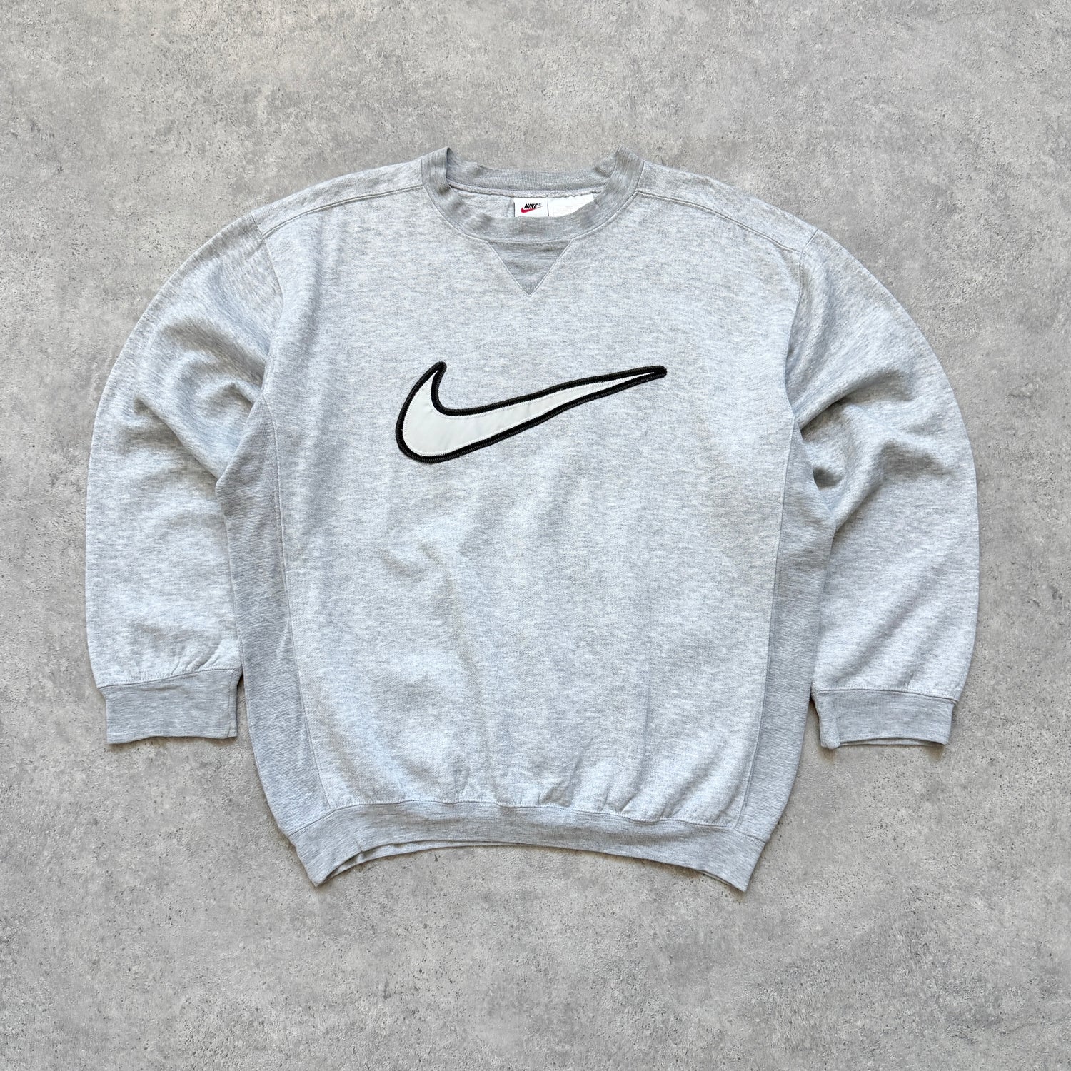 Nike RARE 1990s heavyweight spellout sweatshirt (L)