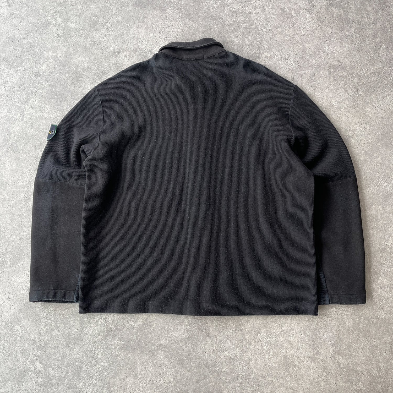 Stone Island RARE A/W 2000 buttom up wool overshirt (XL)