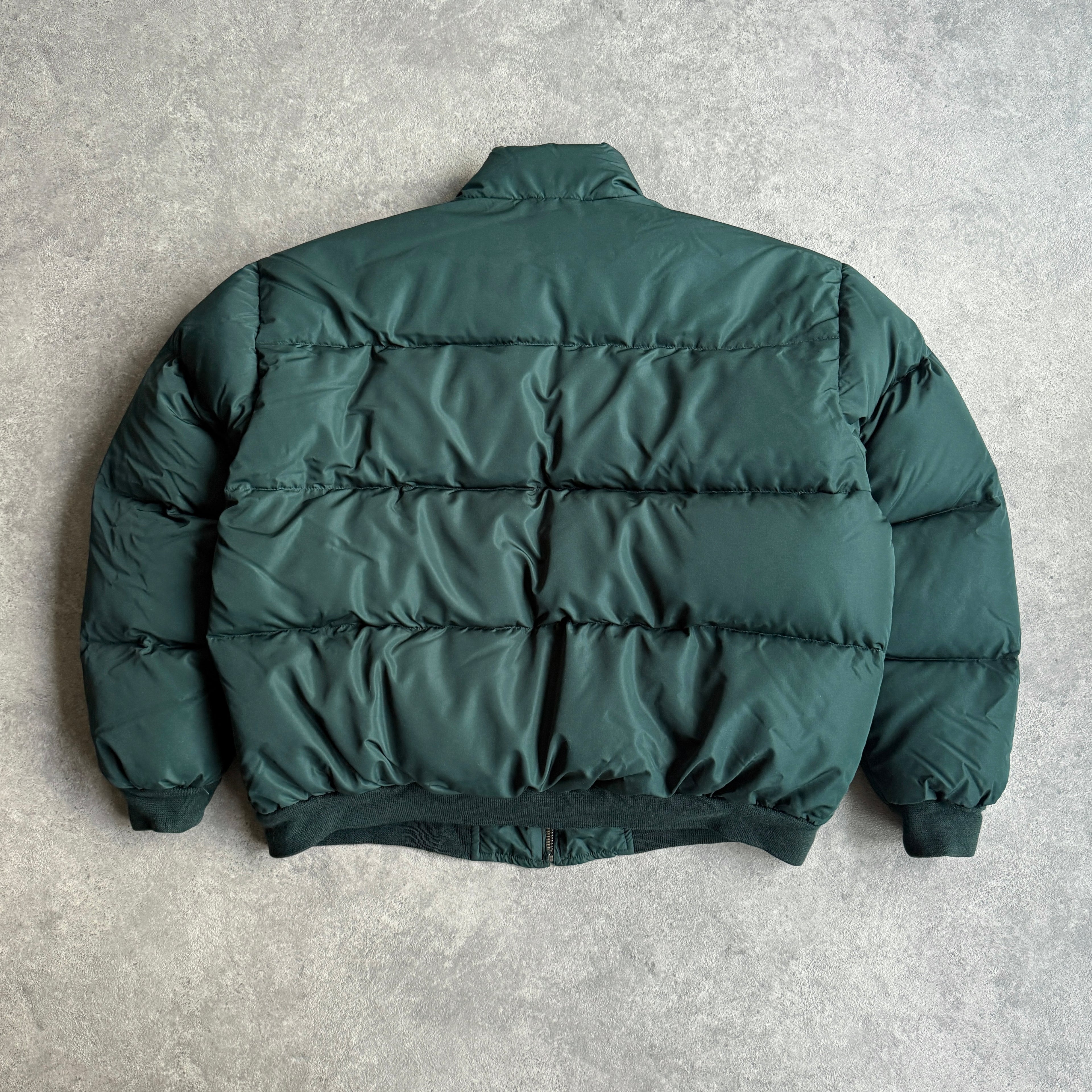Ralph Lauren 1990s heavyweight down fill bomber puffer jacket (L)