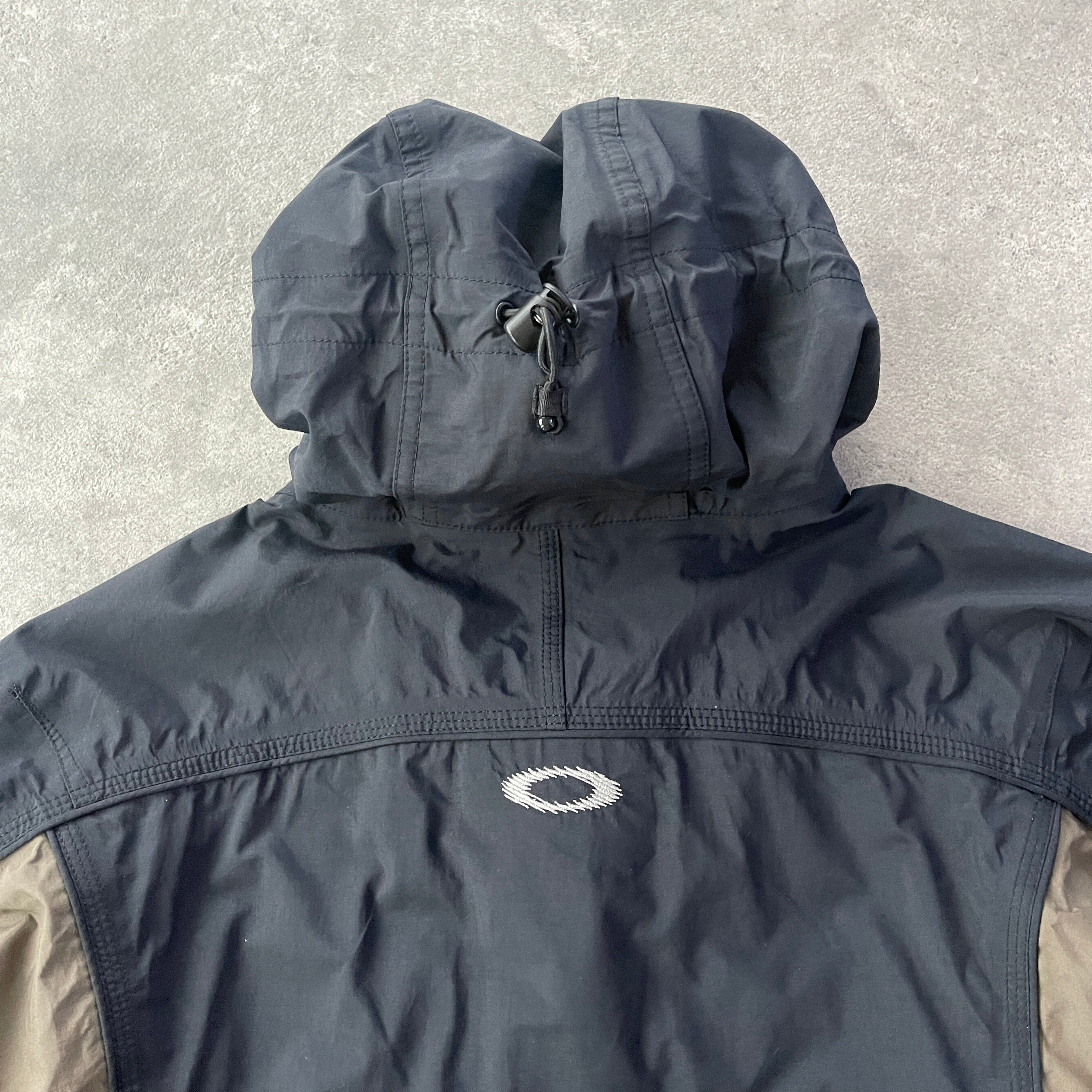 Oakley Software RARE 2000s technical 1/4 zip shell jacket (S)