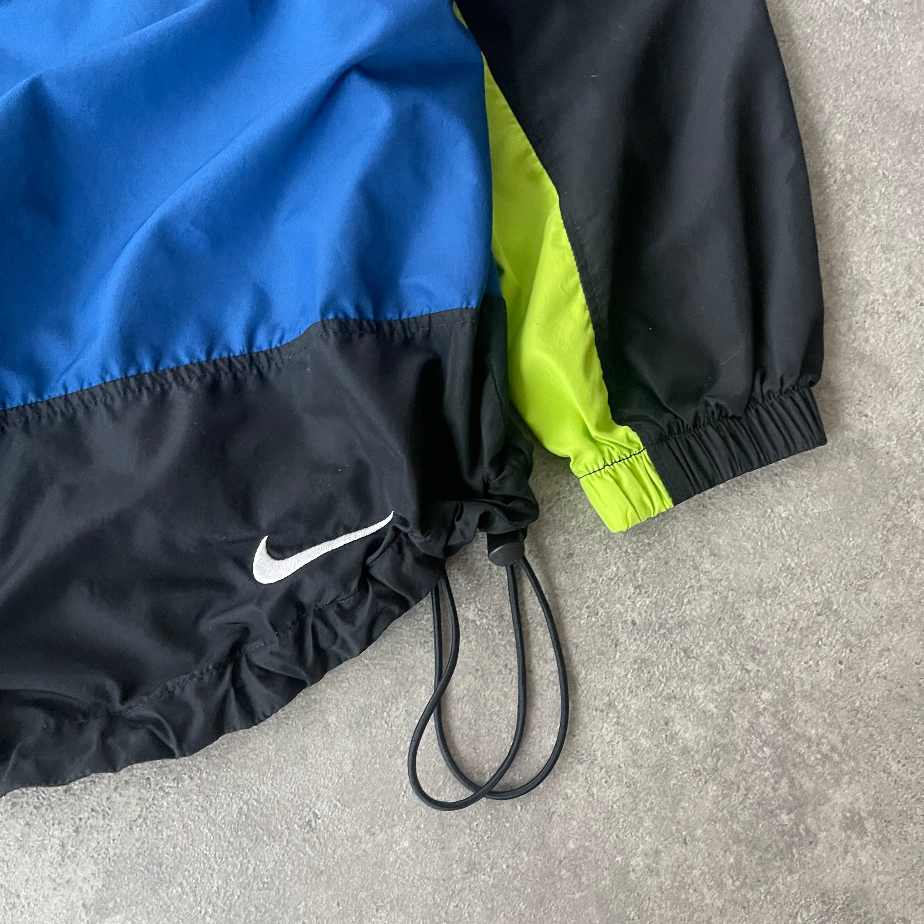 Nike ACG 1990s 1/4 zip technical lightweight packable shell jacket (L)