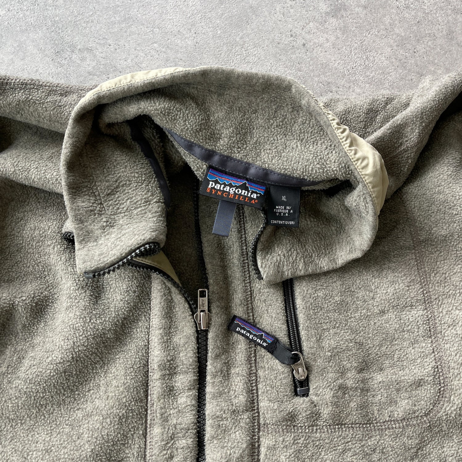 Patagonia 1996 deep pile sherpa fleece jacket (XL)