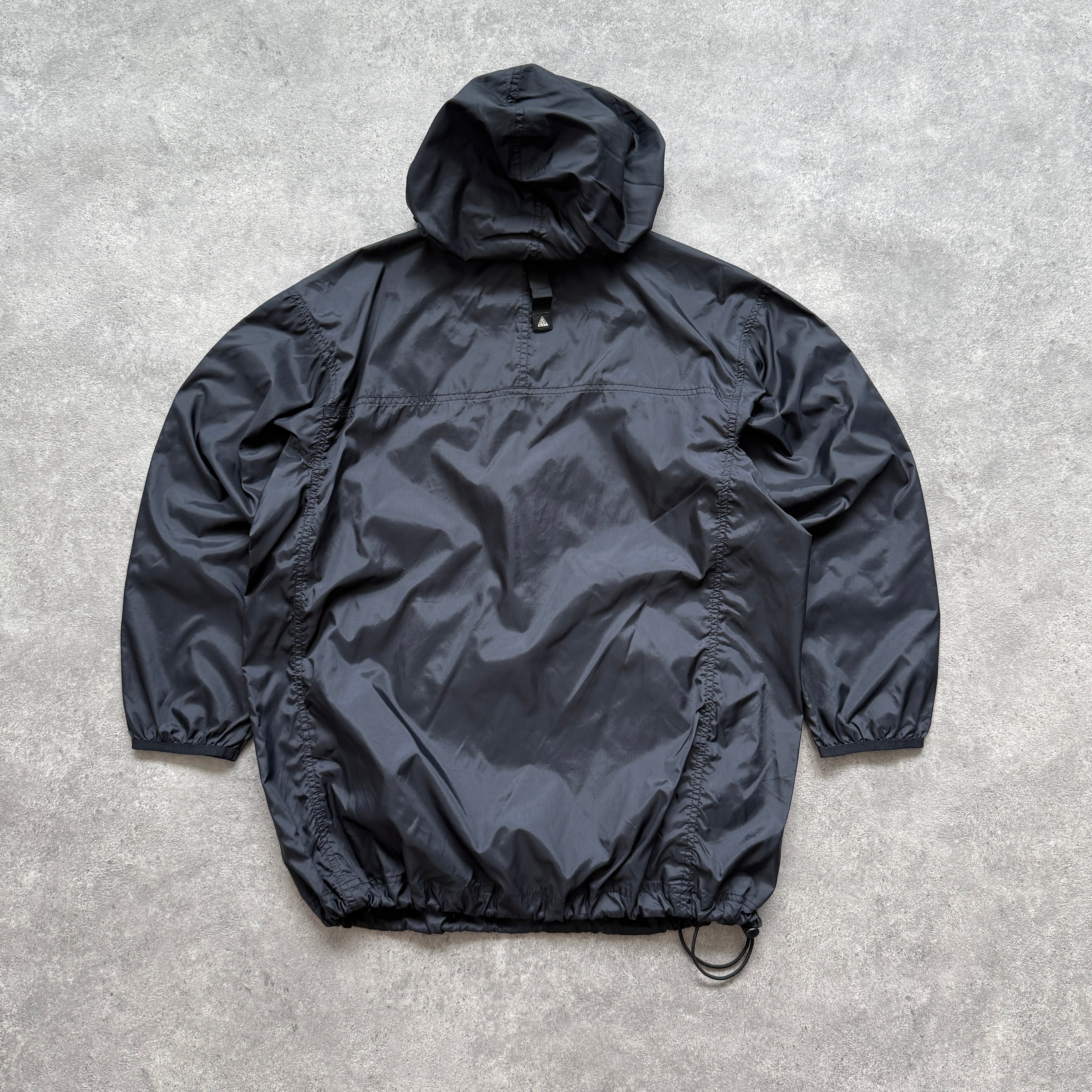 Nike ACG 1990s 1/4 zip technical lightweight shell jacket (M)