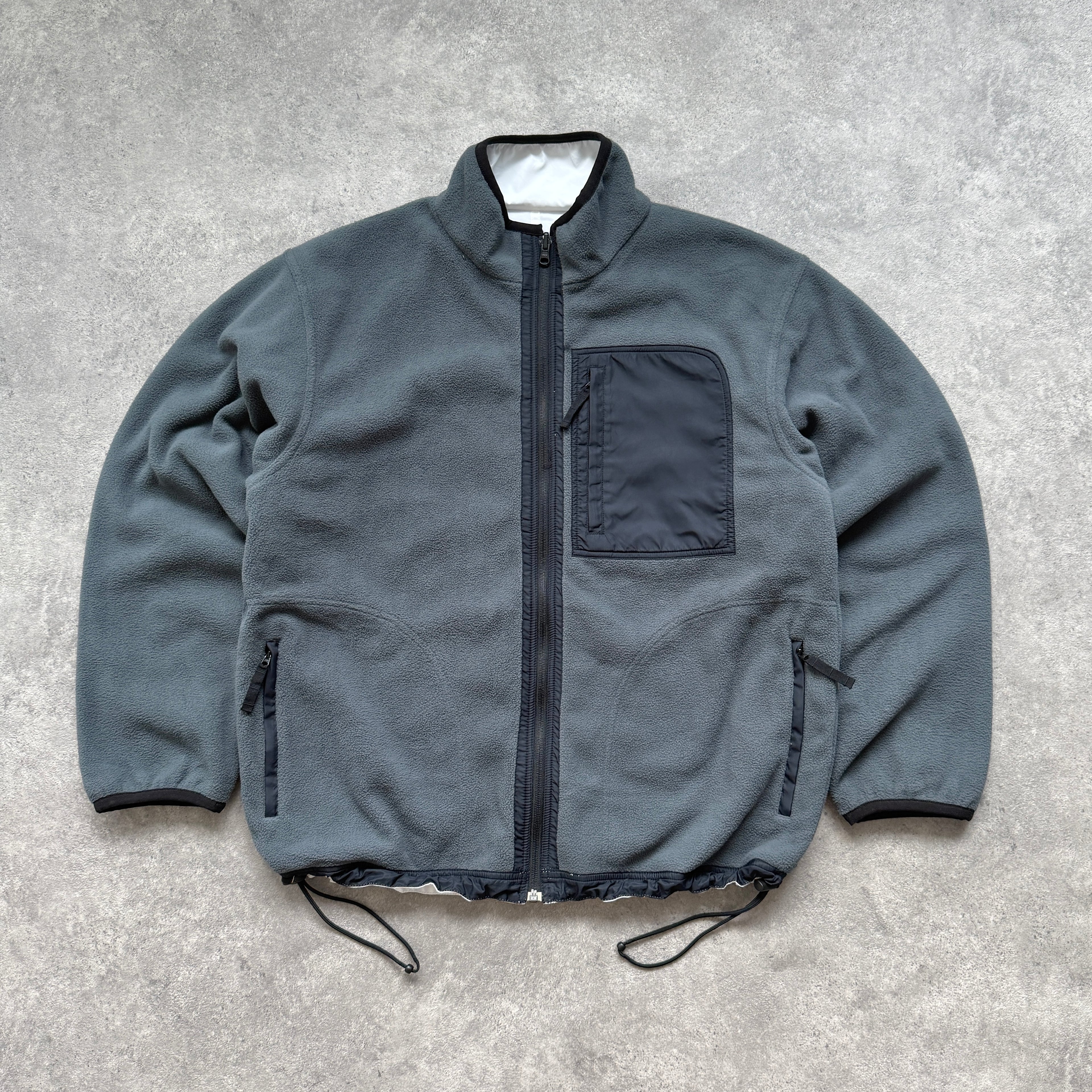 Polo Sport Ralph Lauren 1990s reversible polartec fleece jacket (L)
