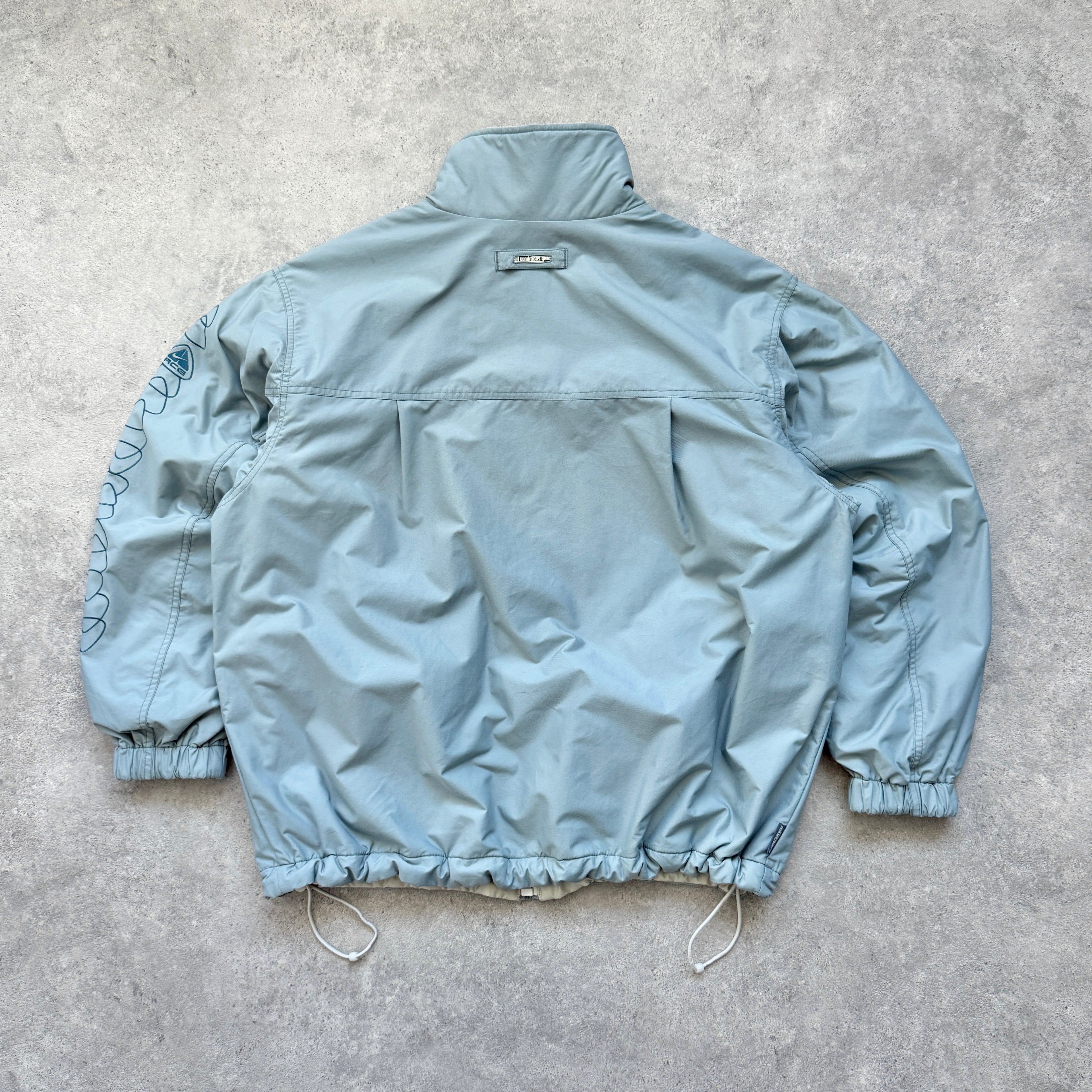 Nike ACG RARE 2000s reversible heavyweight Storm Clad fleece jacket (M)