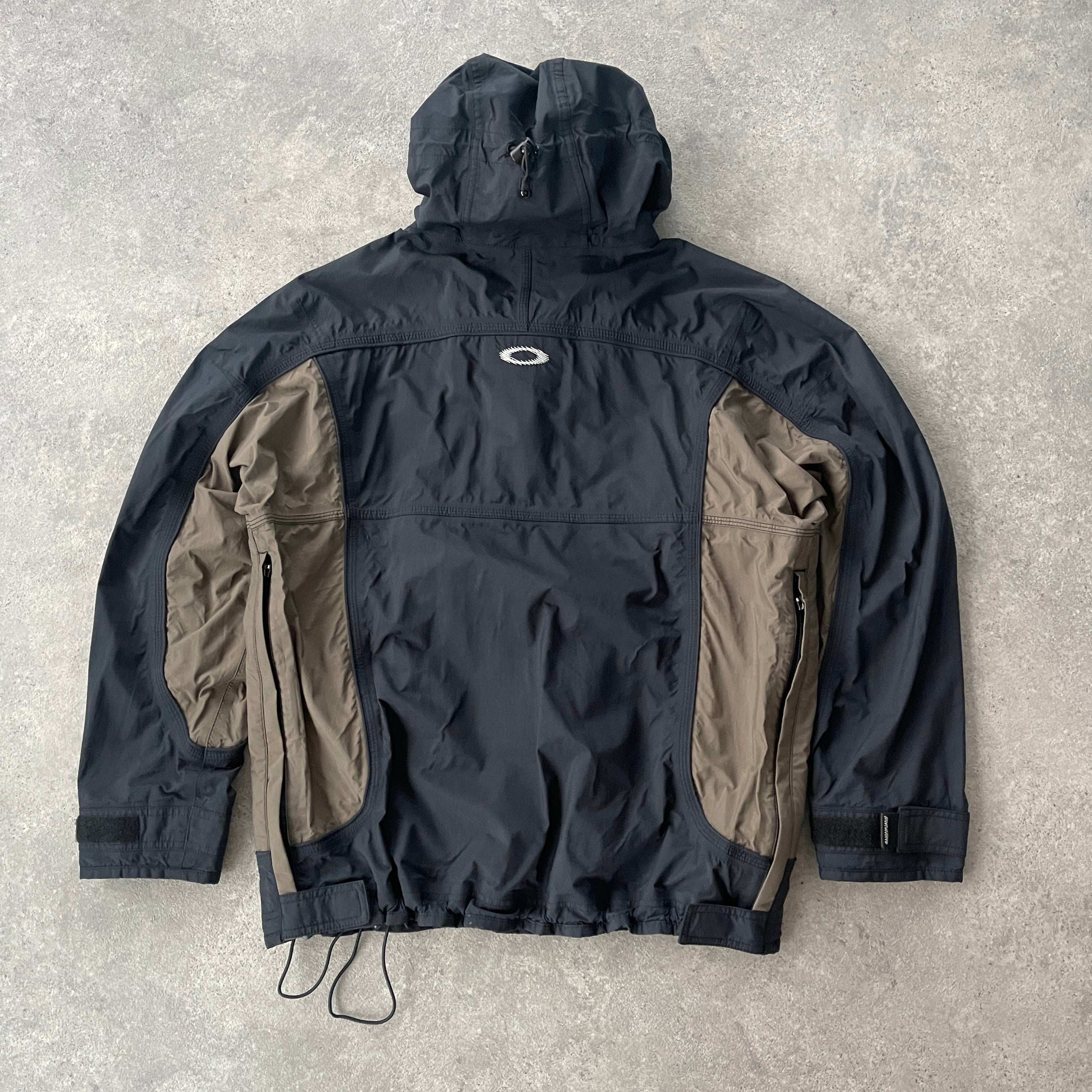 Oakley Software RARE 2000s technical 1/4 zip shell jacket (S)