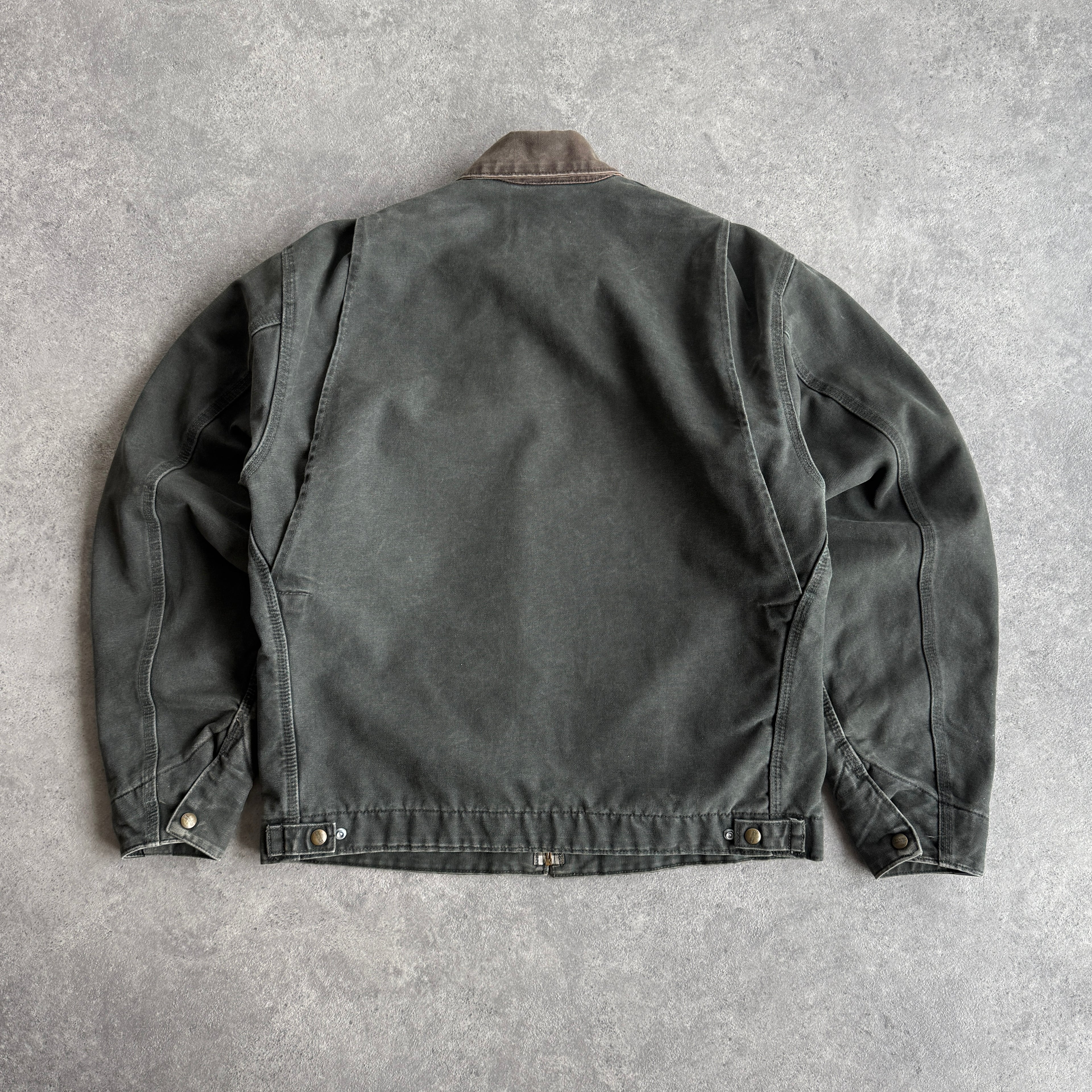 Carhartt RARE 2004 J97 MOS heavyweight blanket lined Detroit jacket (L)