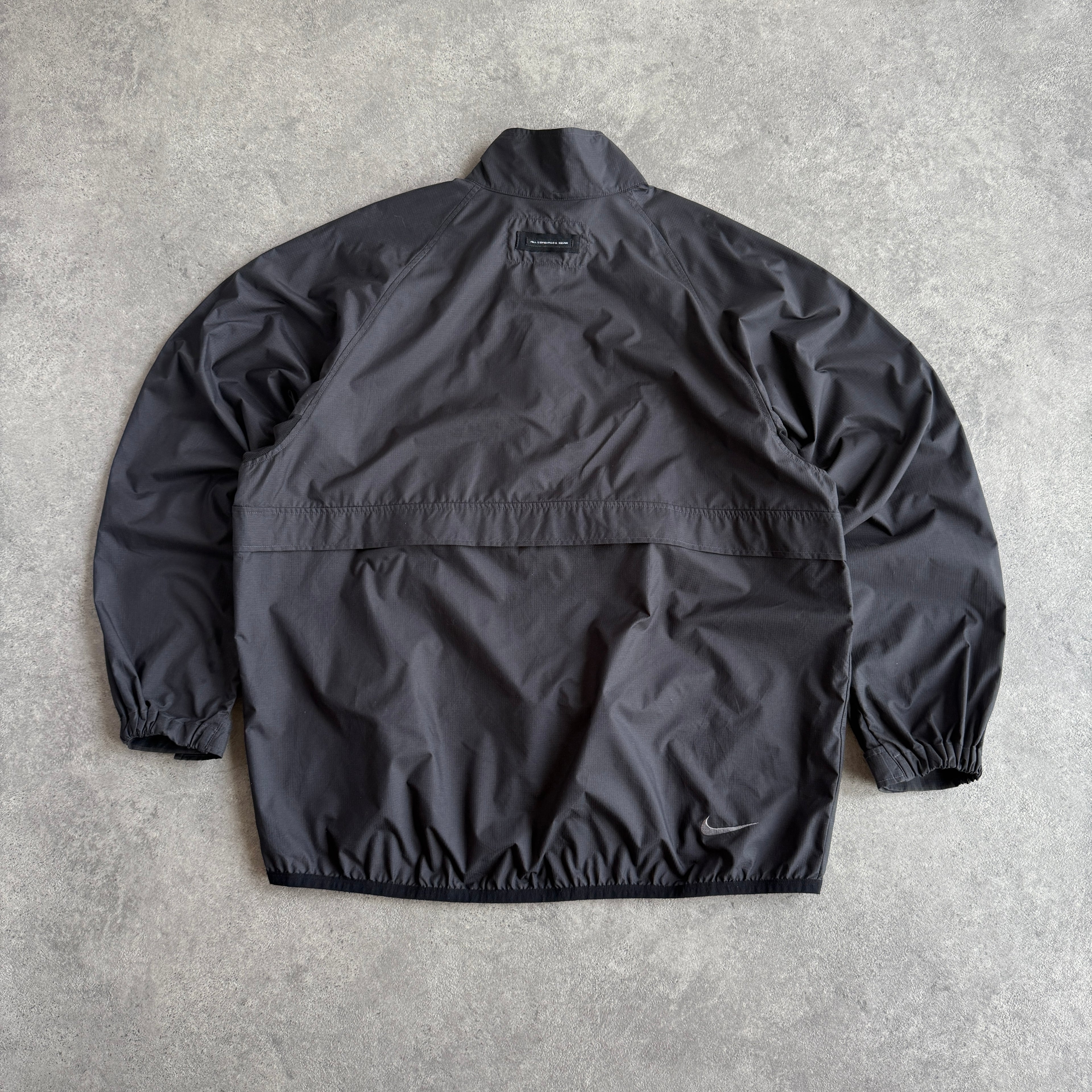 Nike ACG 1990s 1/4 zip lightweight packable shell jacket (XXL)