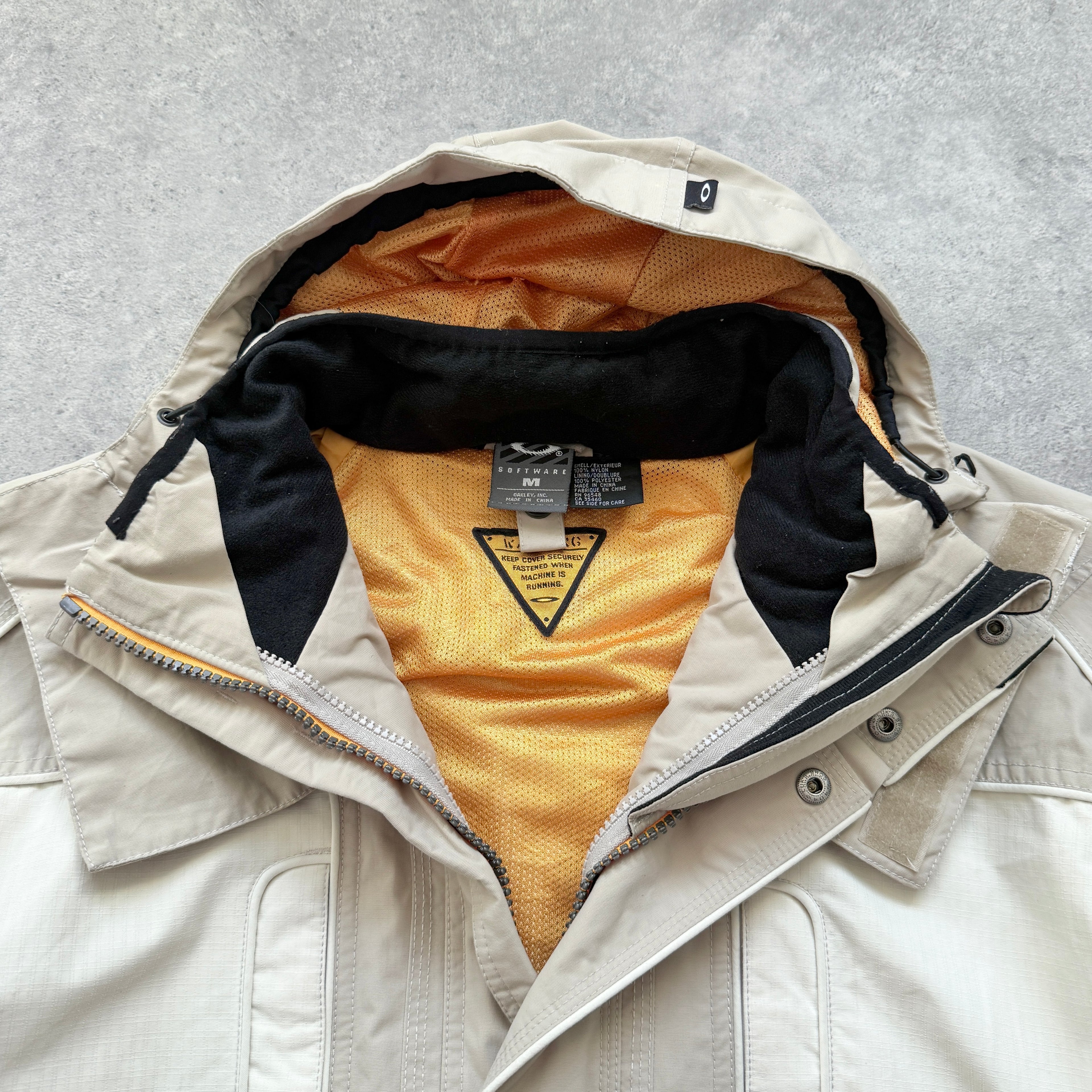 Oakley Software RARE 2000s technical heavyweight jacket (M)