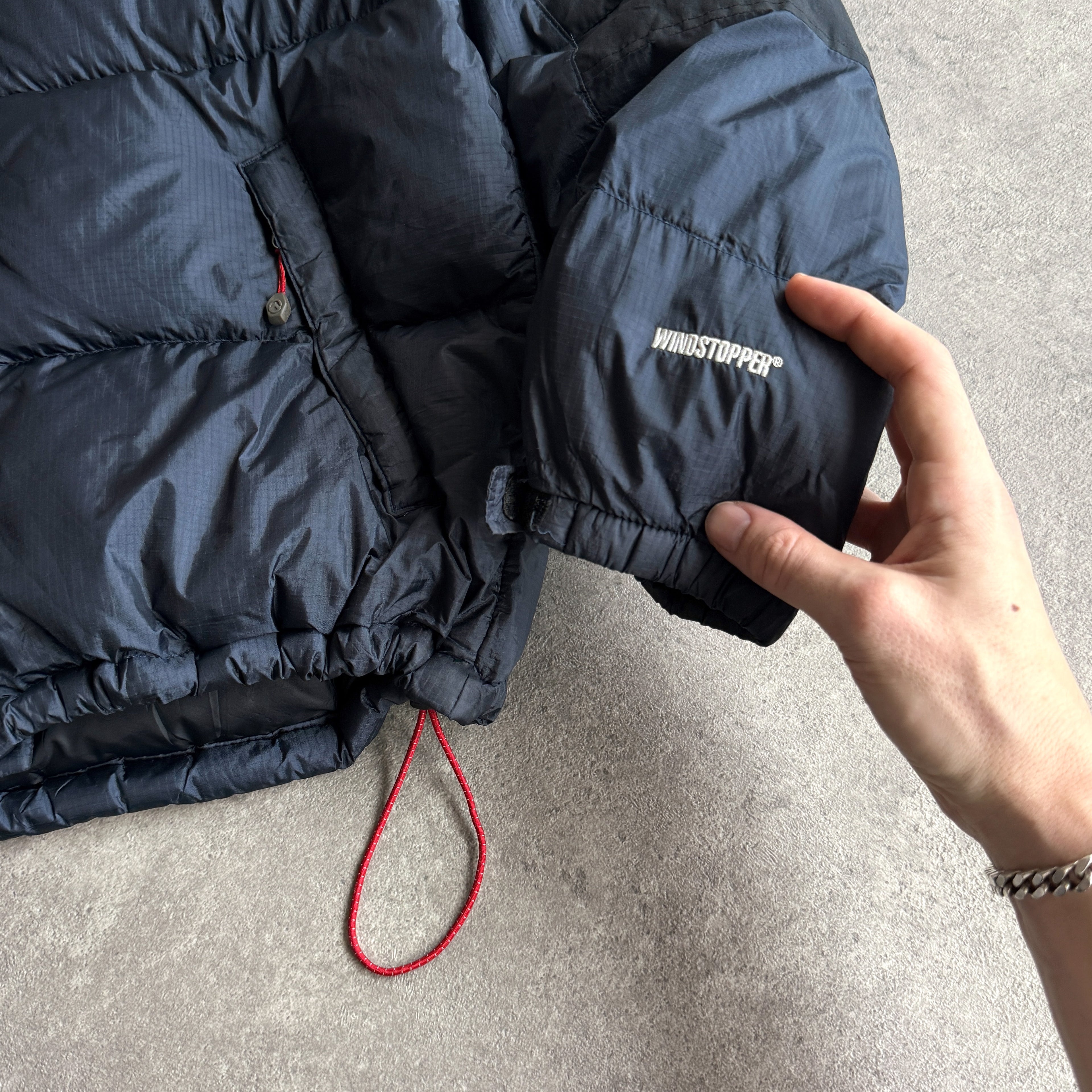 The North Face Baltoro 700 down fill windstopper puffer jacket (M)