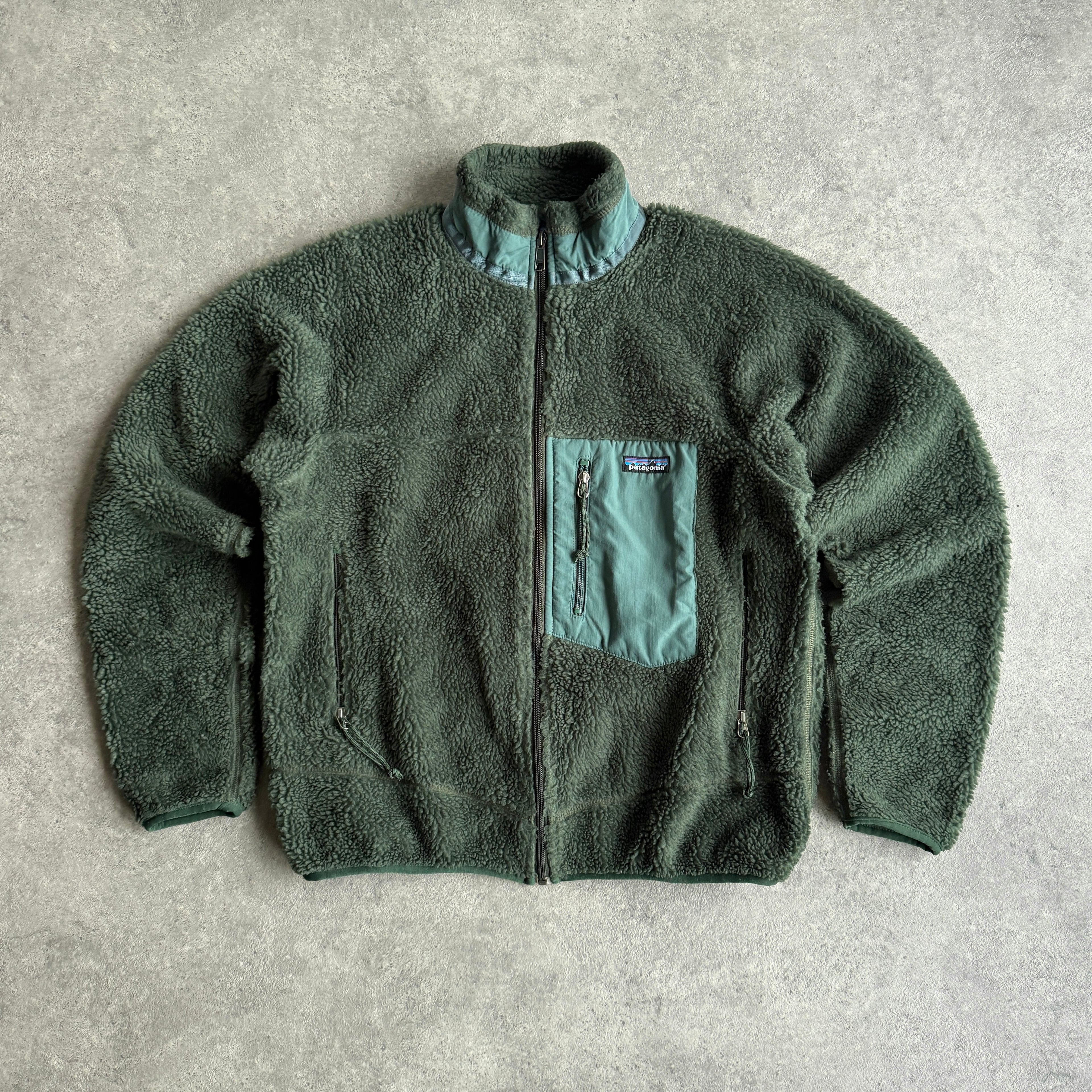 Patagonia 2001 Retro-X deep pile sherpa fleece jacket (M)