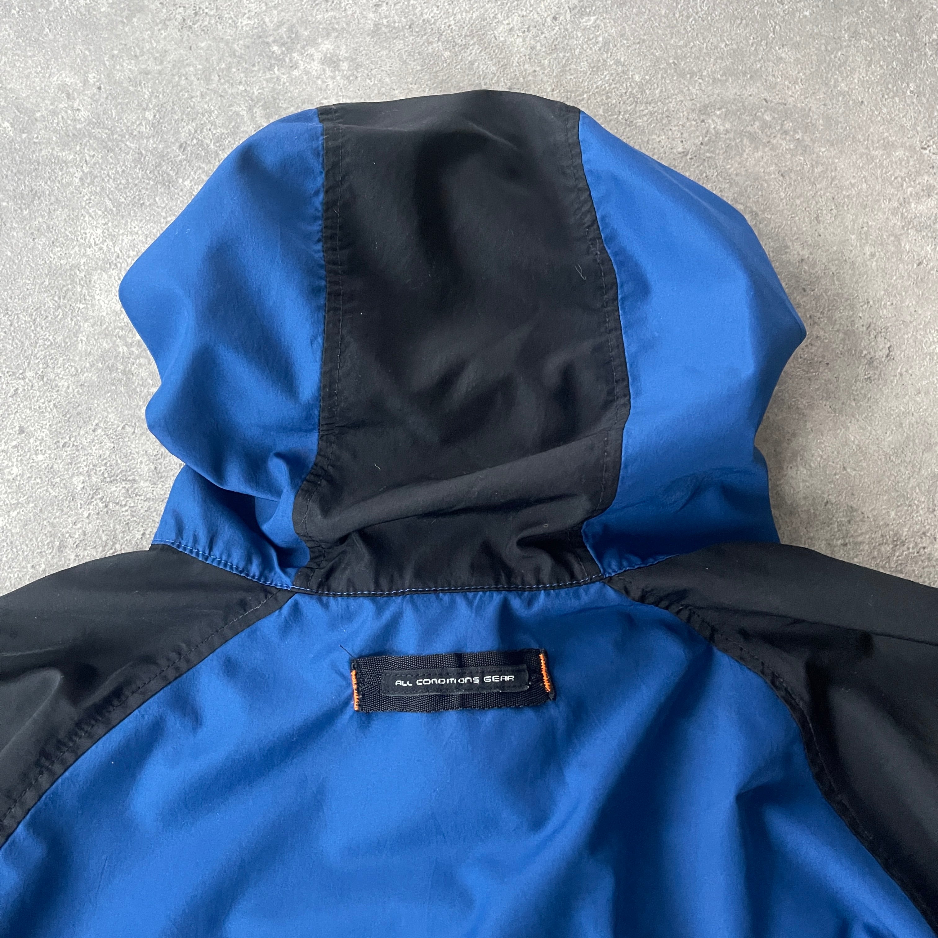 Nike ACG 1990s 1/4 zip technical lightweight packable shell jacket (L)