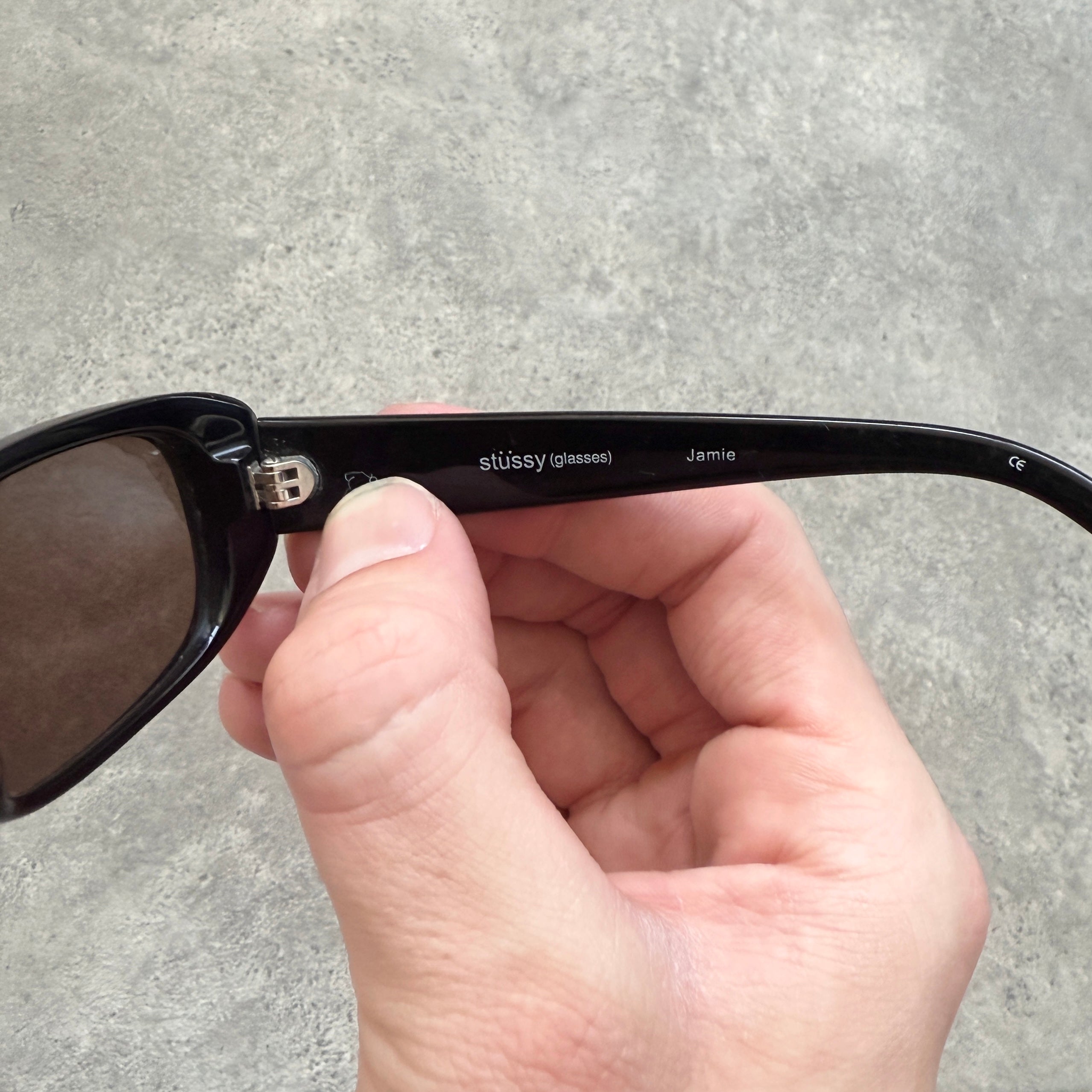 Stussy 2000’s ‘jamie’ black sunglasses