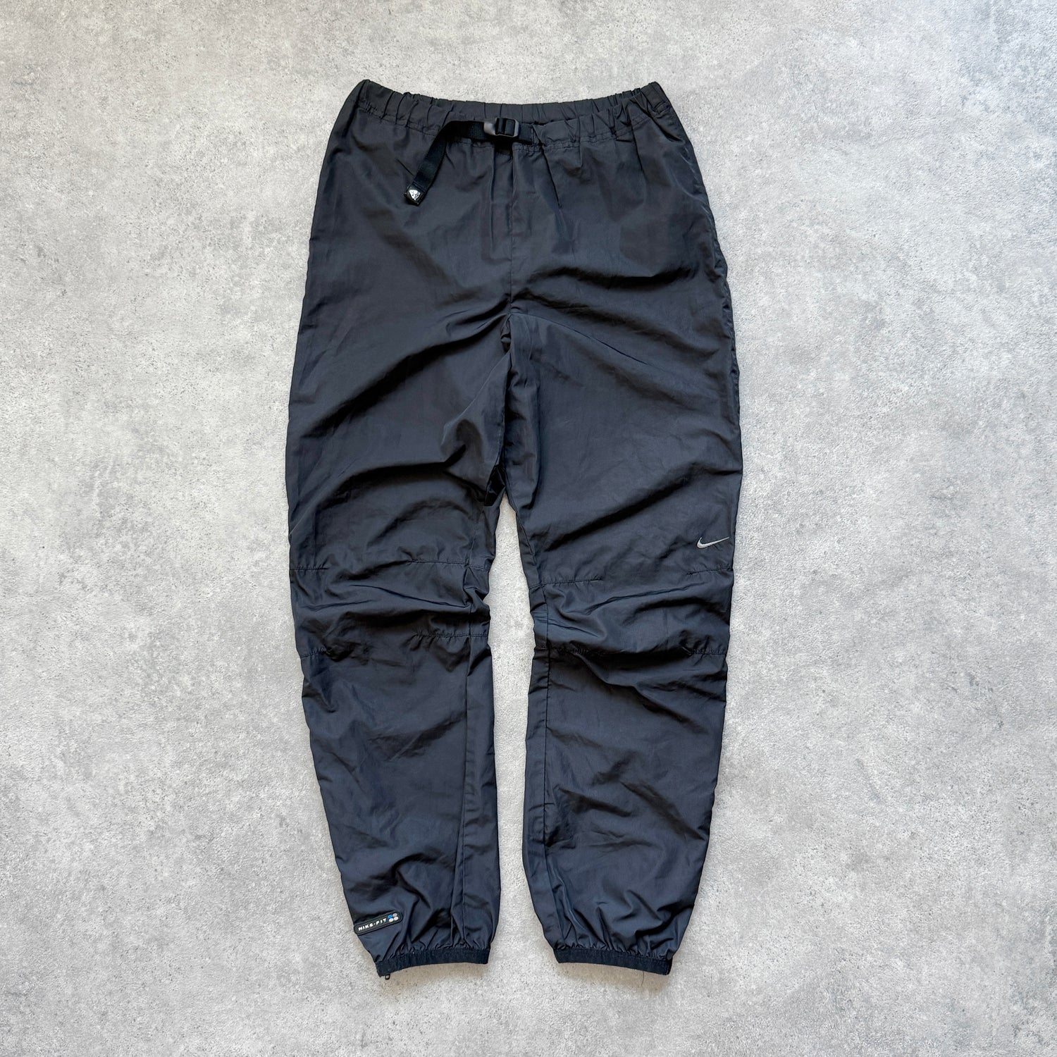 Nike ACG 2000s technical nylon parachute trousers (S)