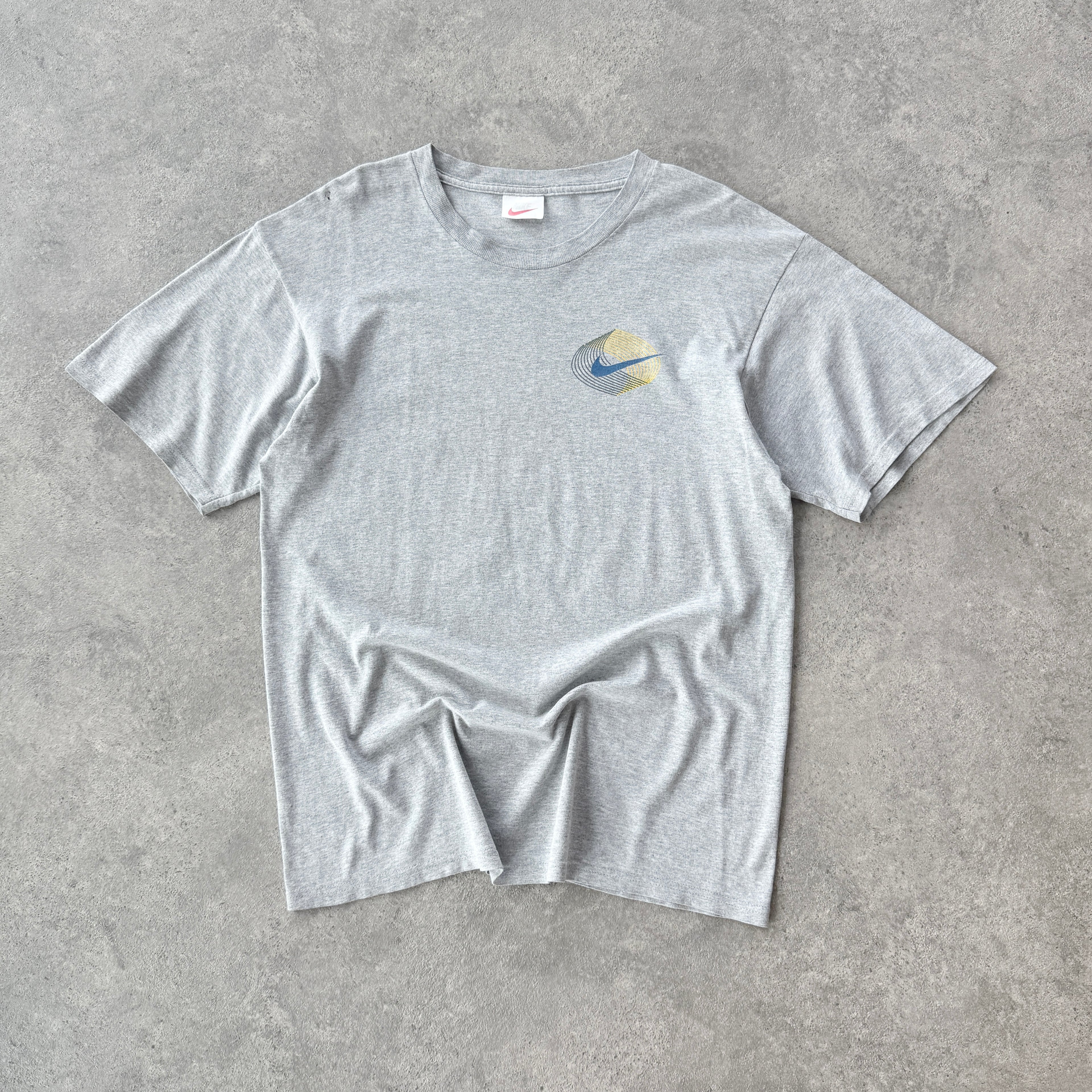 Nike 1990s heavyweight graphic logo t-shirt (M)