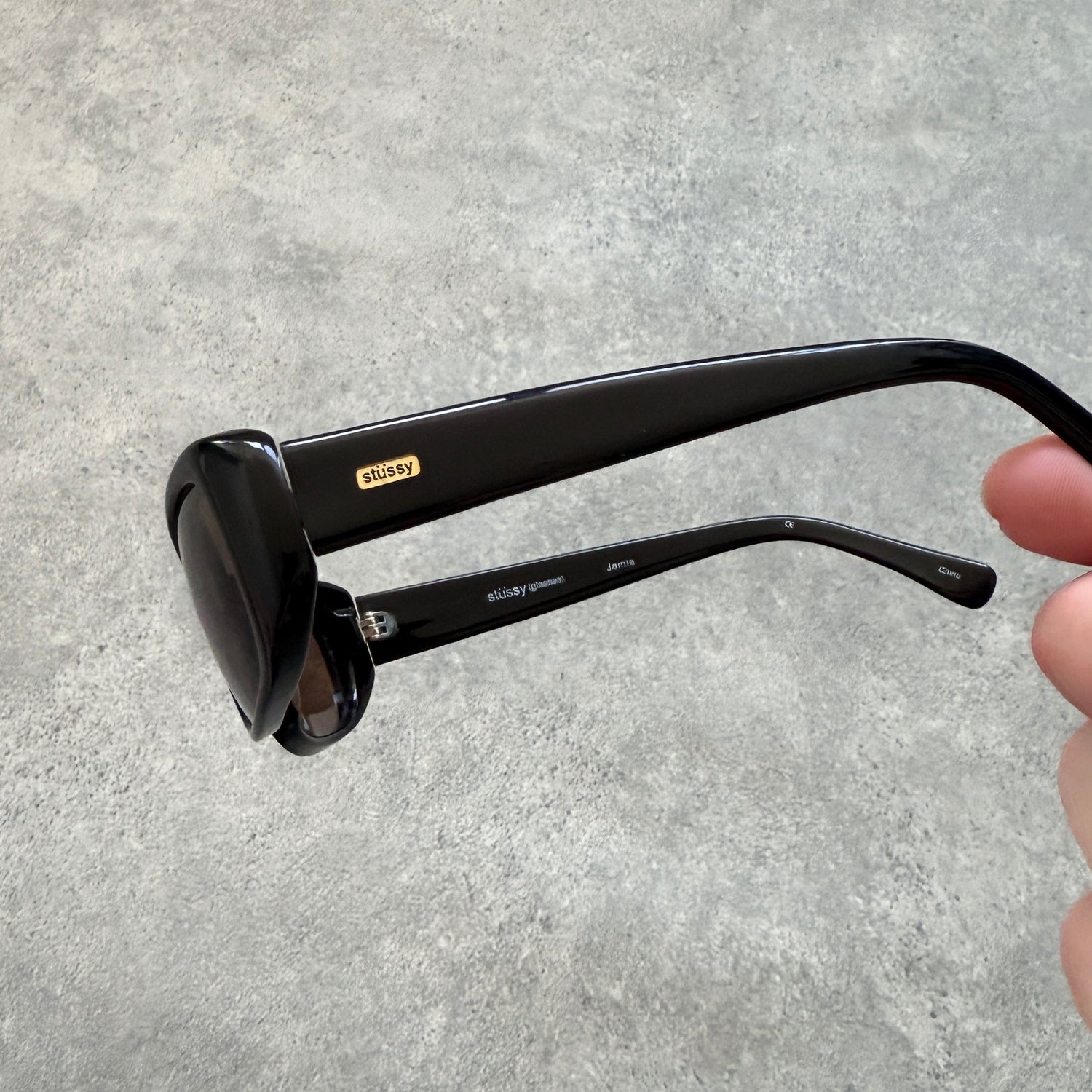 Stussy 2000’s ‘jamie’ black sunglasses
