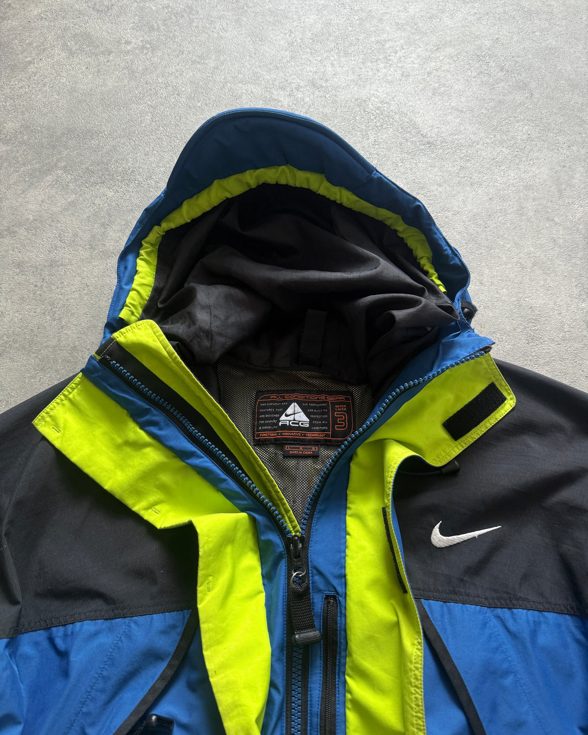 nike acg 1998 storm-fit technical waterproof jacket (L)