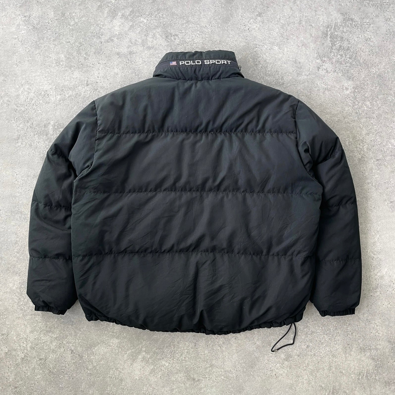 Polo Sport Ralph Lauren RARE 1990s fleece lined down filled puffer jacket (M)