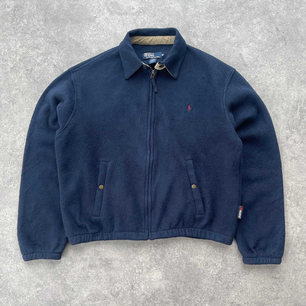 Ralph Lauren POLO by Ralph Lauren POLARTEC Polartec Fleece Jacket, Men's XL polyester blue type Vintage Second Hand