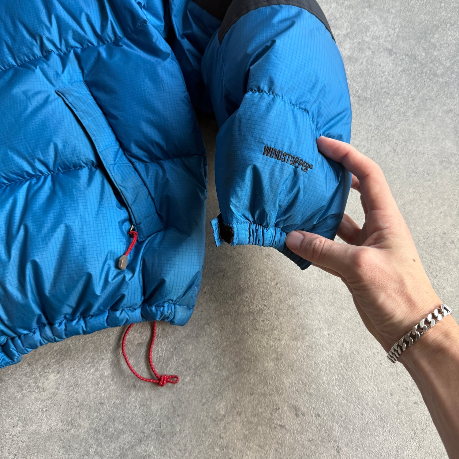 The North Face Baltoro 700 down fill windstopper puffer jacket (M)