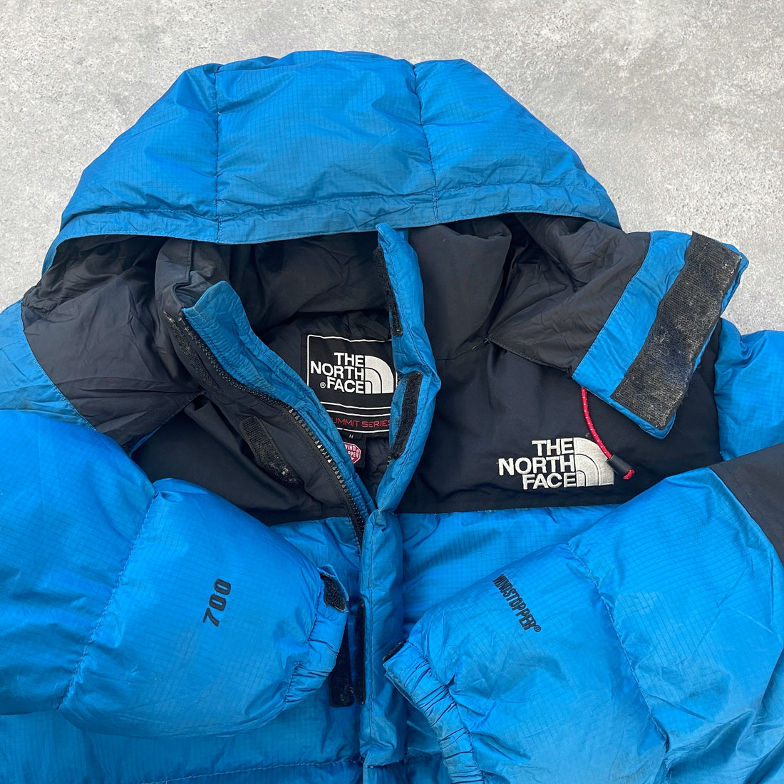 The North Face Baltoro 700 down fill windstopper puffer jacket (M)