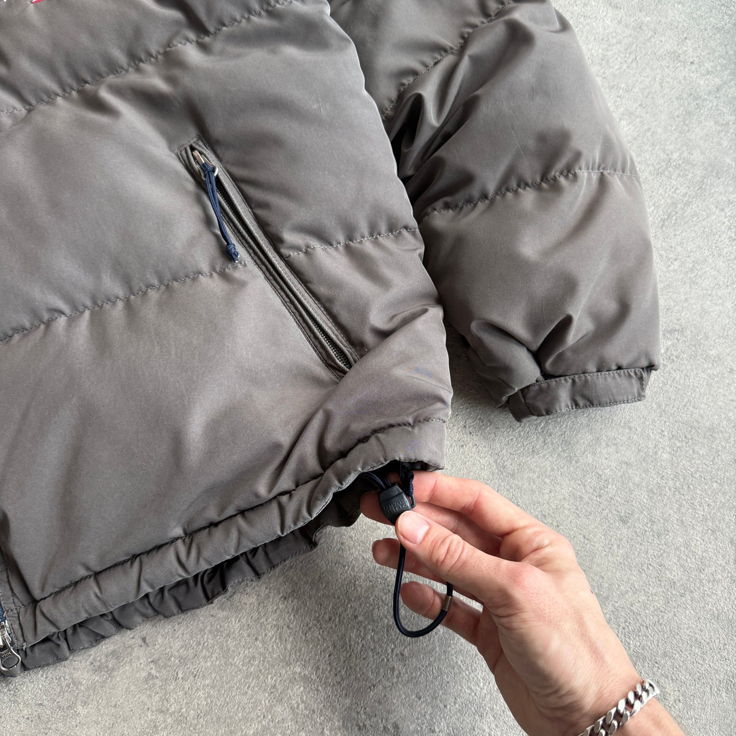 Polo Sport Ralph Lauren RARE 1990s fleece lined puffer jacket (XL)