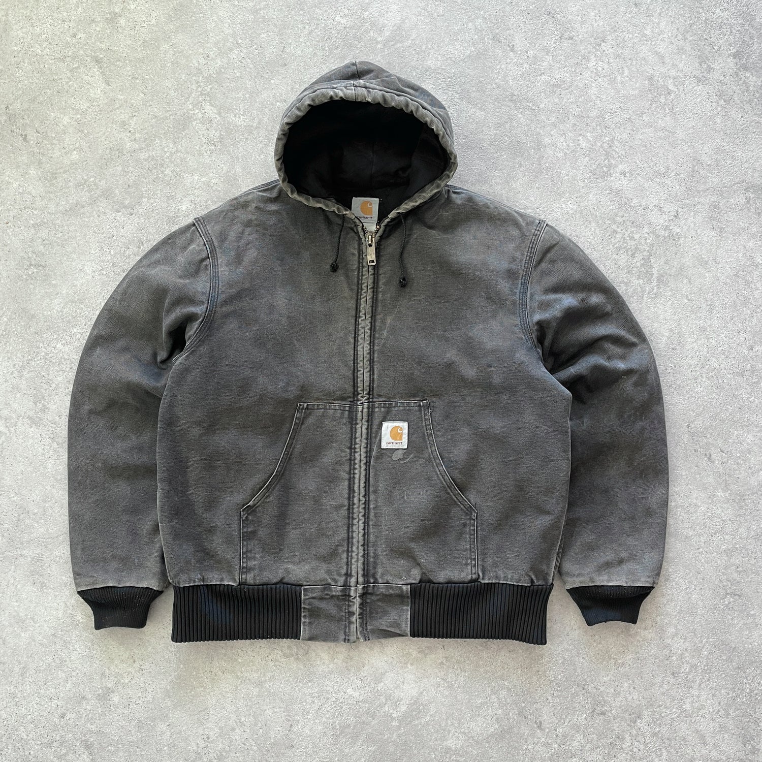 Carhartt 2000s J25 Active heavyweight hooded jacket (L)