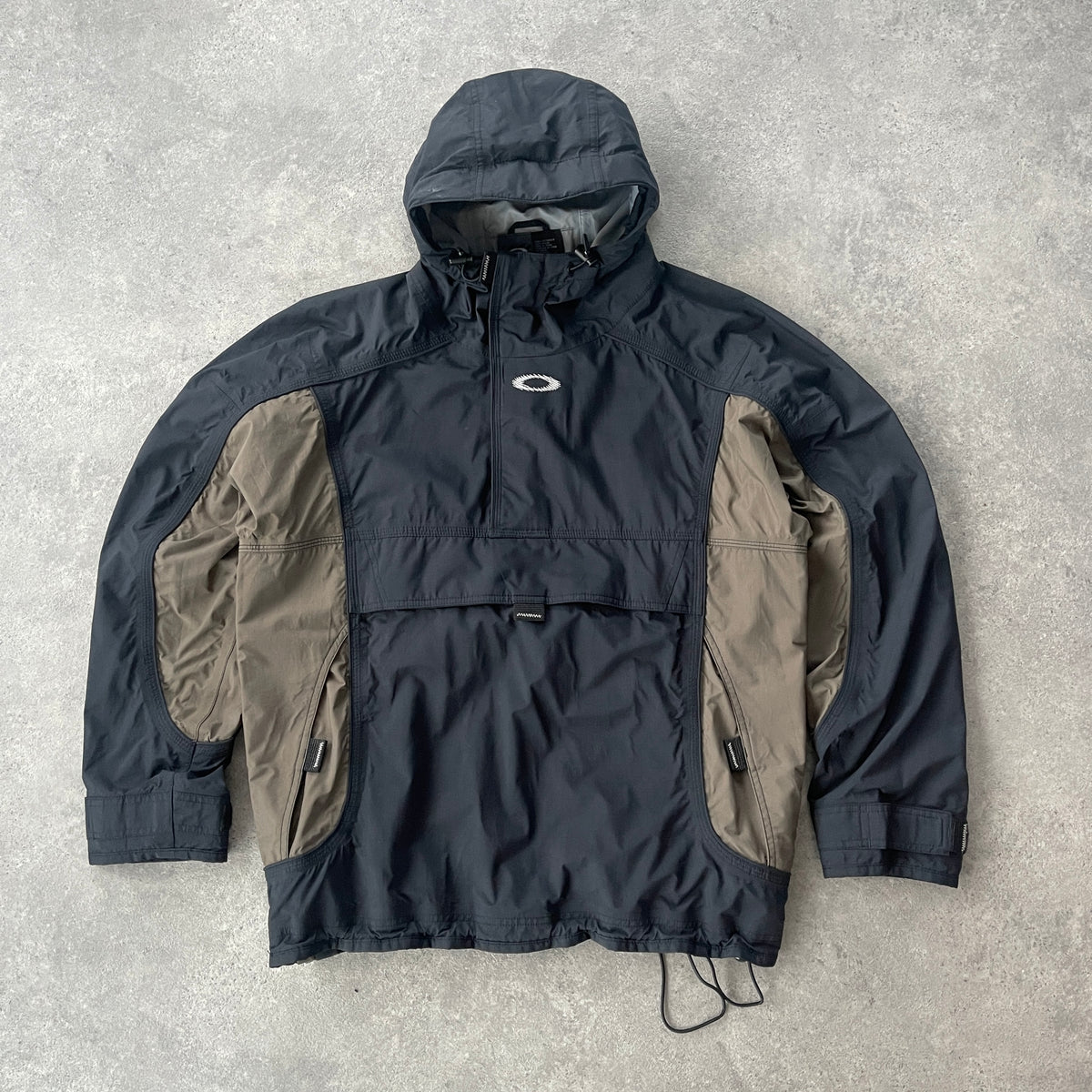 Oakley Software RARE 2000s technical 1/4 zip shell jacket (S 