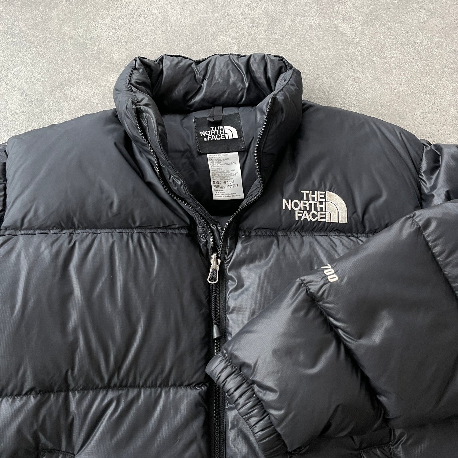 The North Face 1996 Nuptse 700 down fill puffer jacket (M)