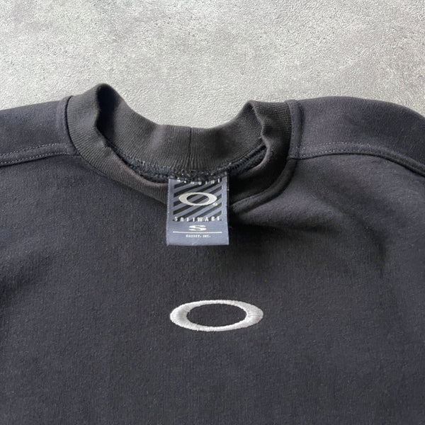 Oakley Software 2000s heavyweight embroidered sweatshirt (M)