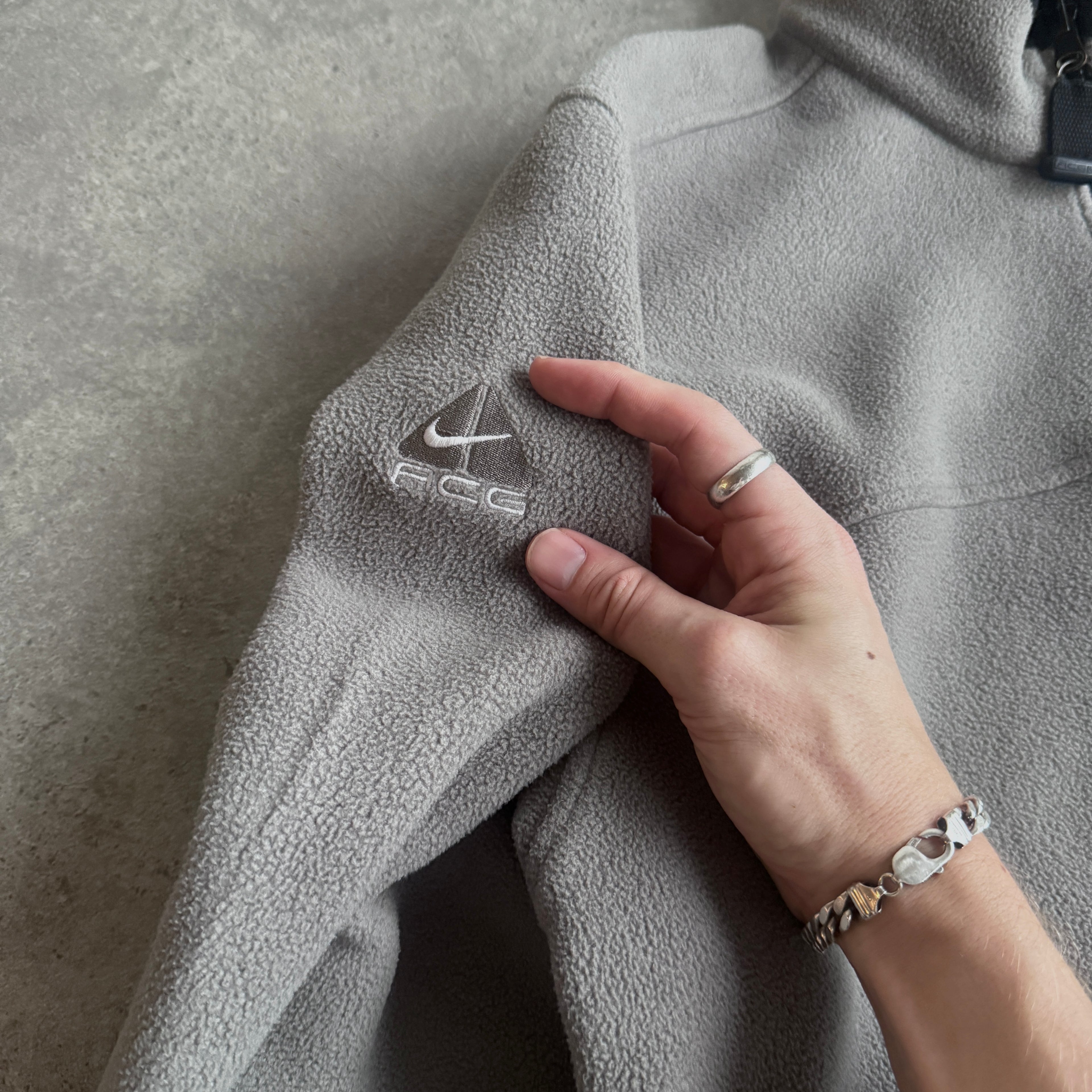 Nike ACG RARE 1990s technical Polartec zip up fleece (XL)