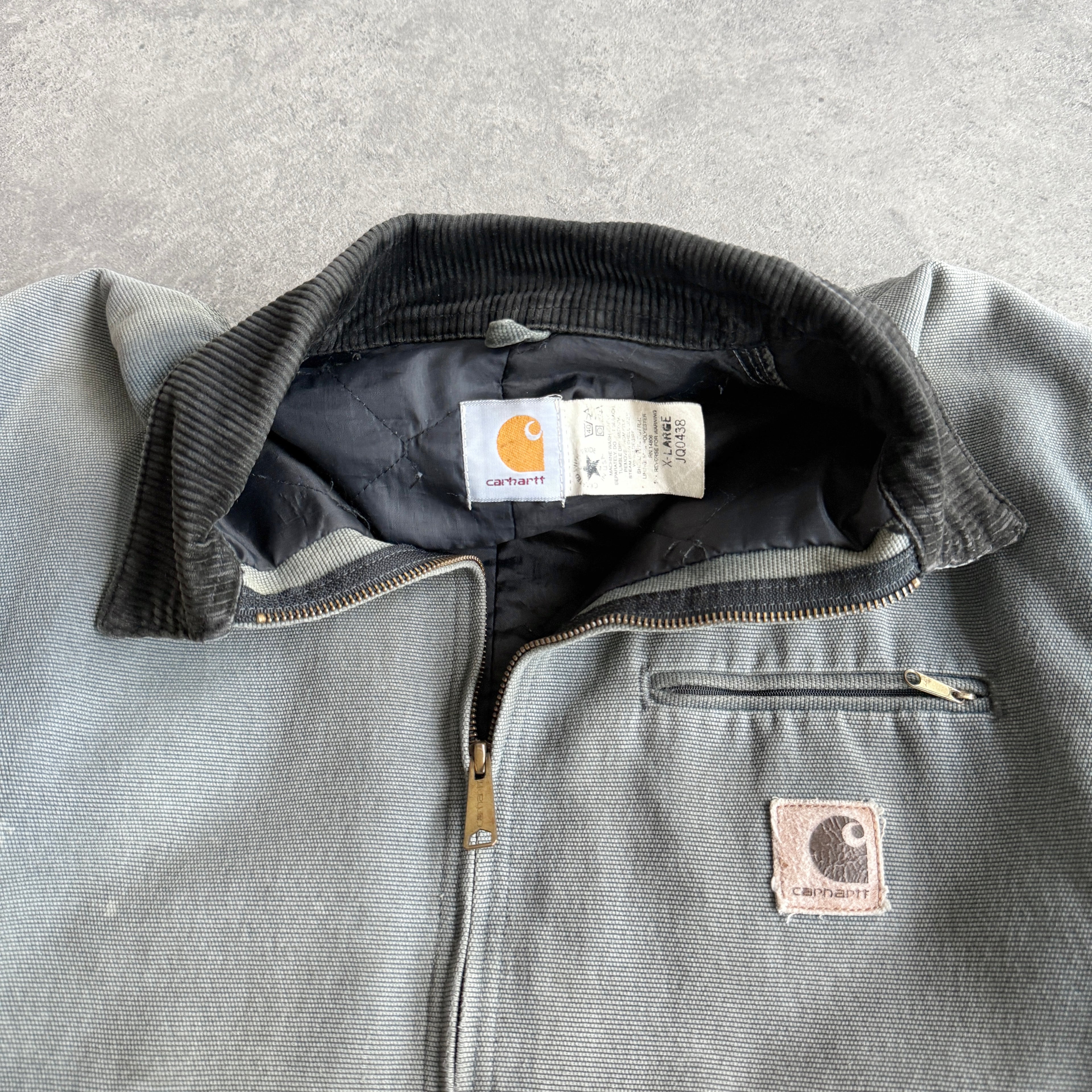 Carhartt RARE 1997 heavyweight distressed Detroit jacket (XL)