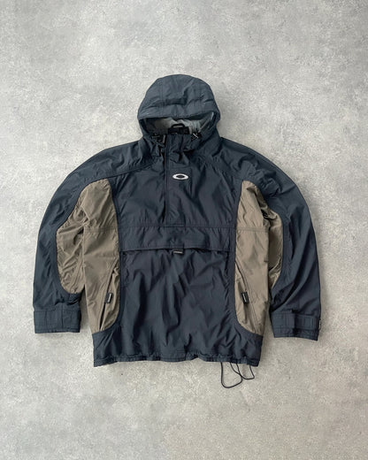 Oakley Software RARE 2000s technical 1/4 zip  shell jacket (S)