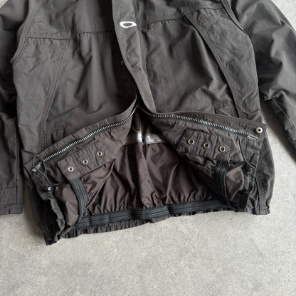 Oakley Software RARE 2000s heavyweight waterproof technical jacket (L)