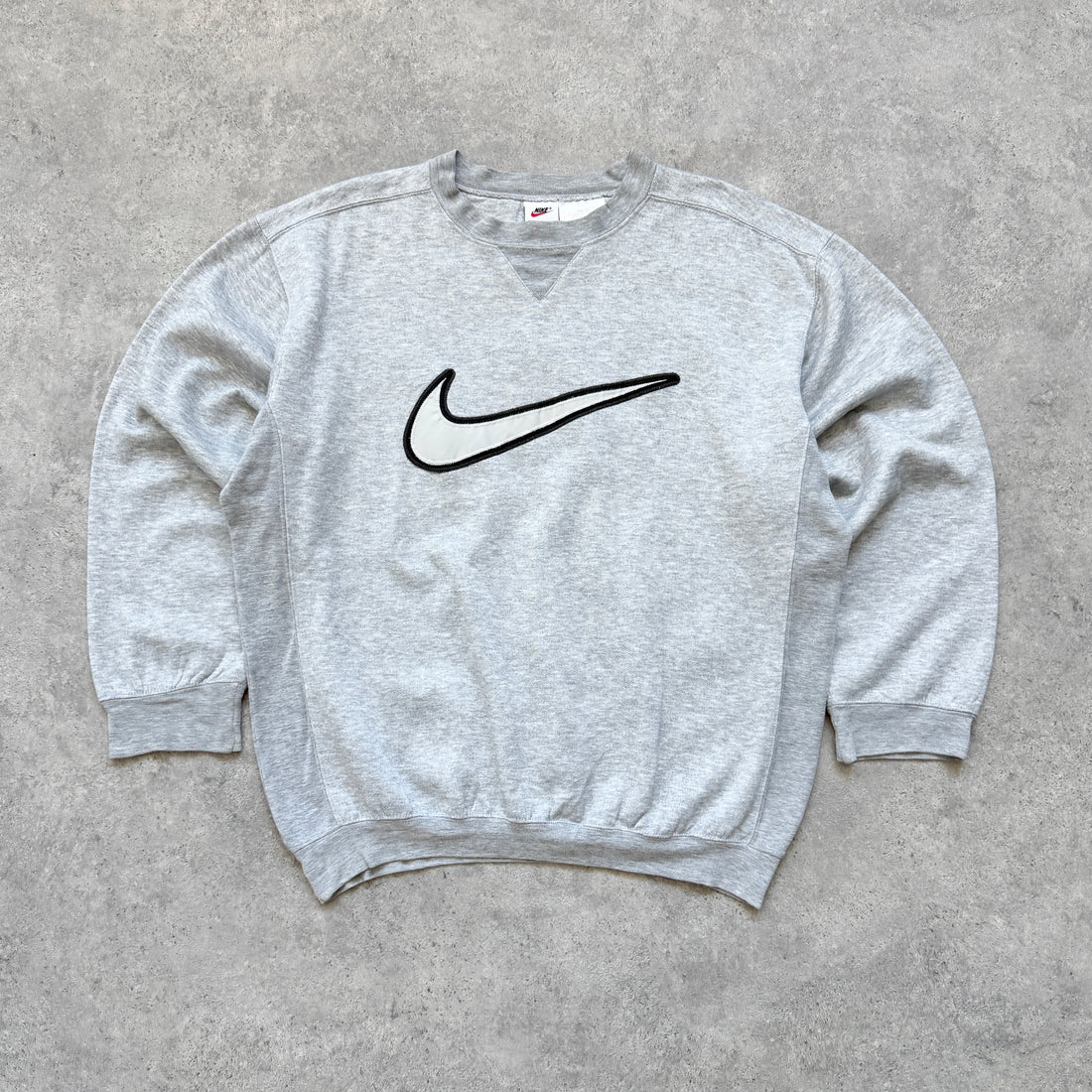 Nike RARE 1990s heavyweight spellout sweatshirt (L)