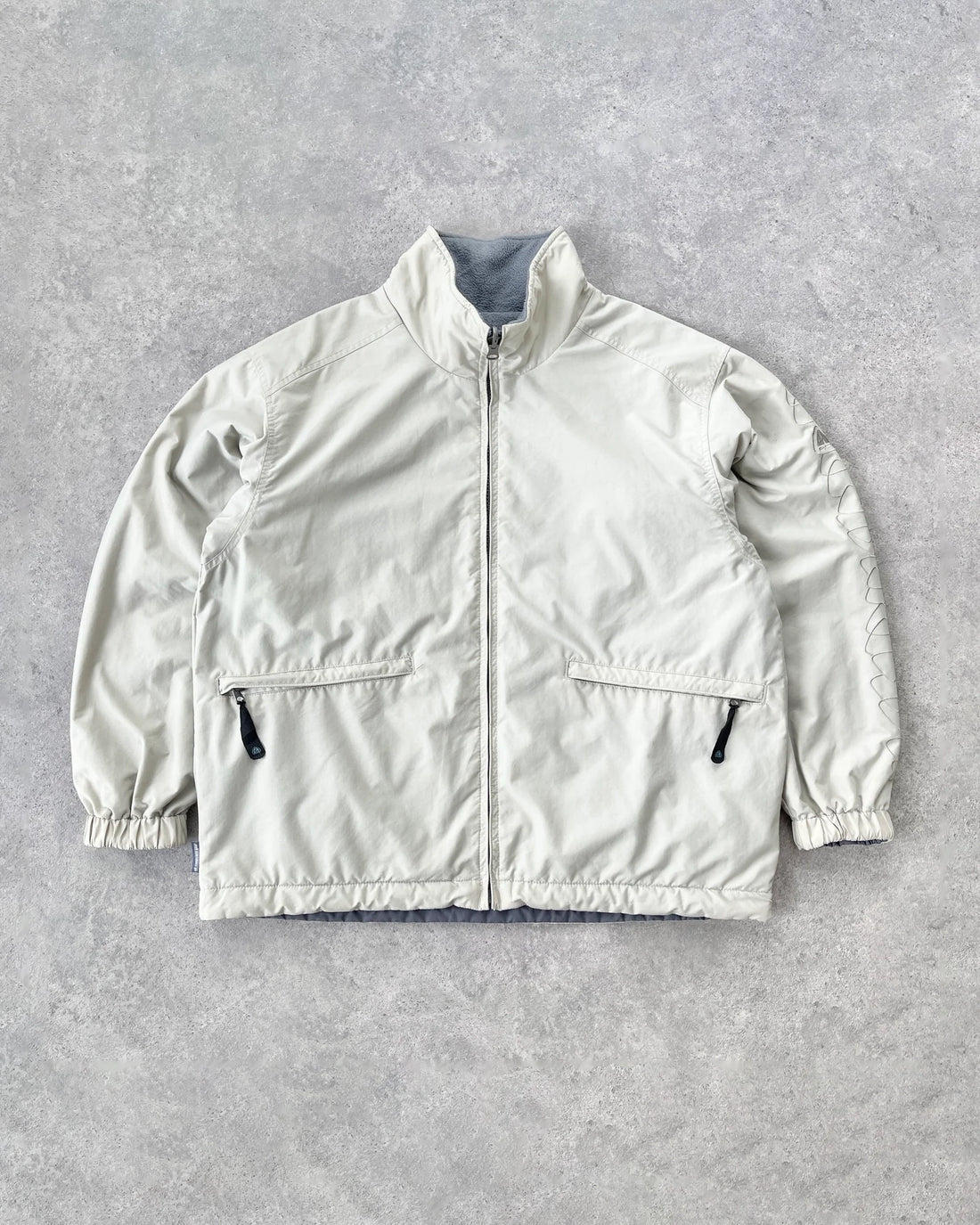 nike acg 2000s reversible heavyweight storm clad fleece jacket (l)