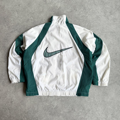 Nike Air 1990s lightweight embroidered swoosh shell jacket (XL)