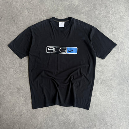 Nike ACG 1990s heavyweight spellout graphic t-shirt (L)