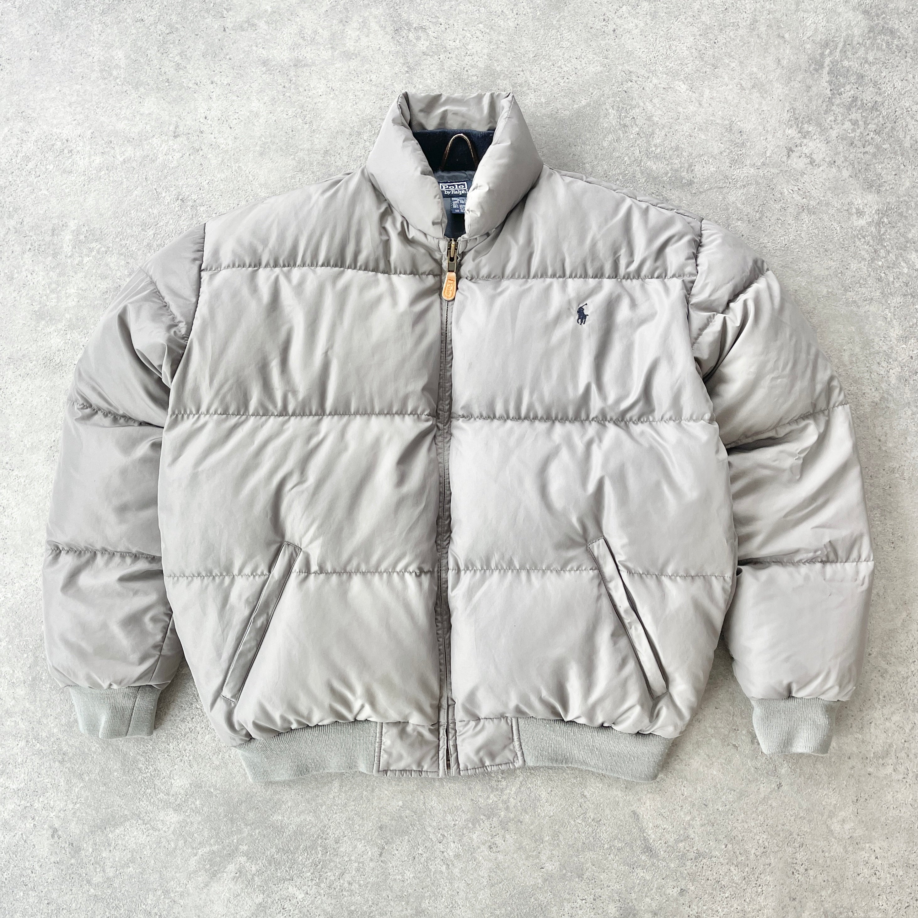 Ralph Lauren RARE 1990s heavyweight puffer bomber jacket (S)