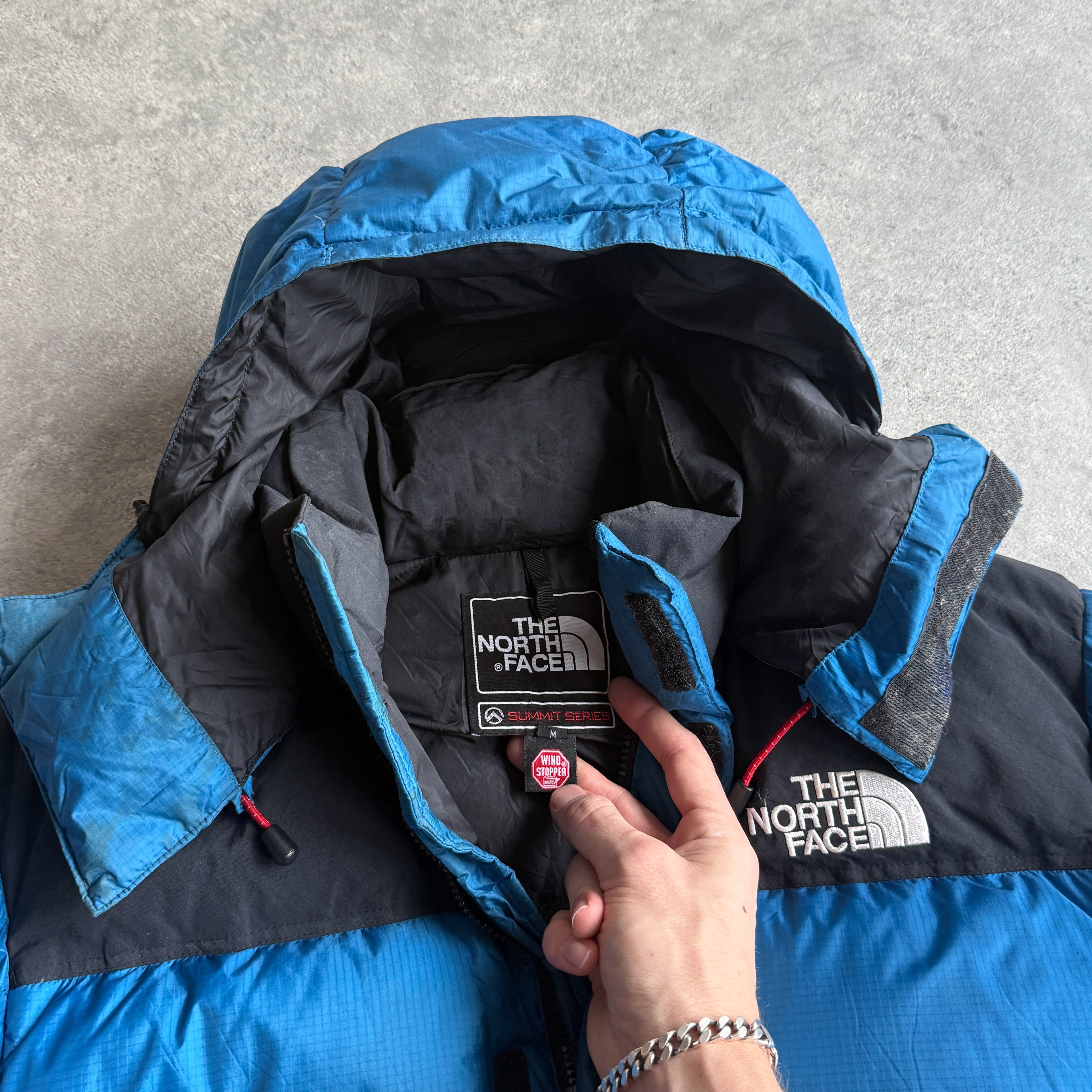 The North Face Baltoro 700 down fill windstopper puffer jacket (M)