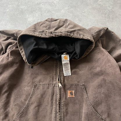 Carhartt 2005 J25 CHT Active heavyweight hooded jacket (XL)