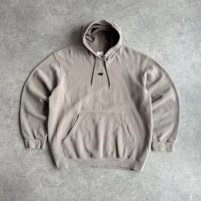 Nike RARE 2003 heavyweight embroidered spellout hoodie (L)