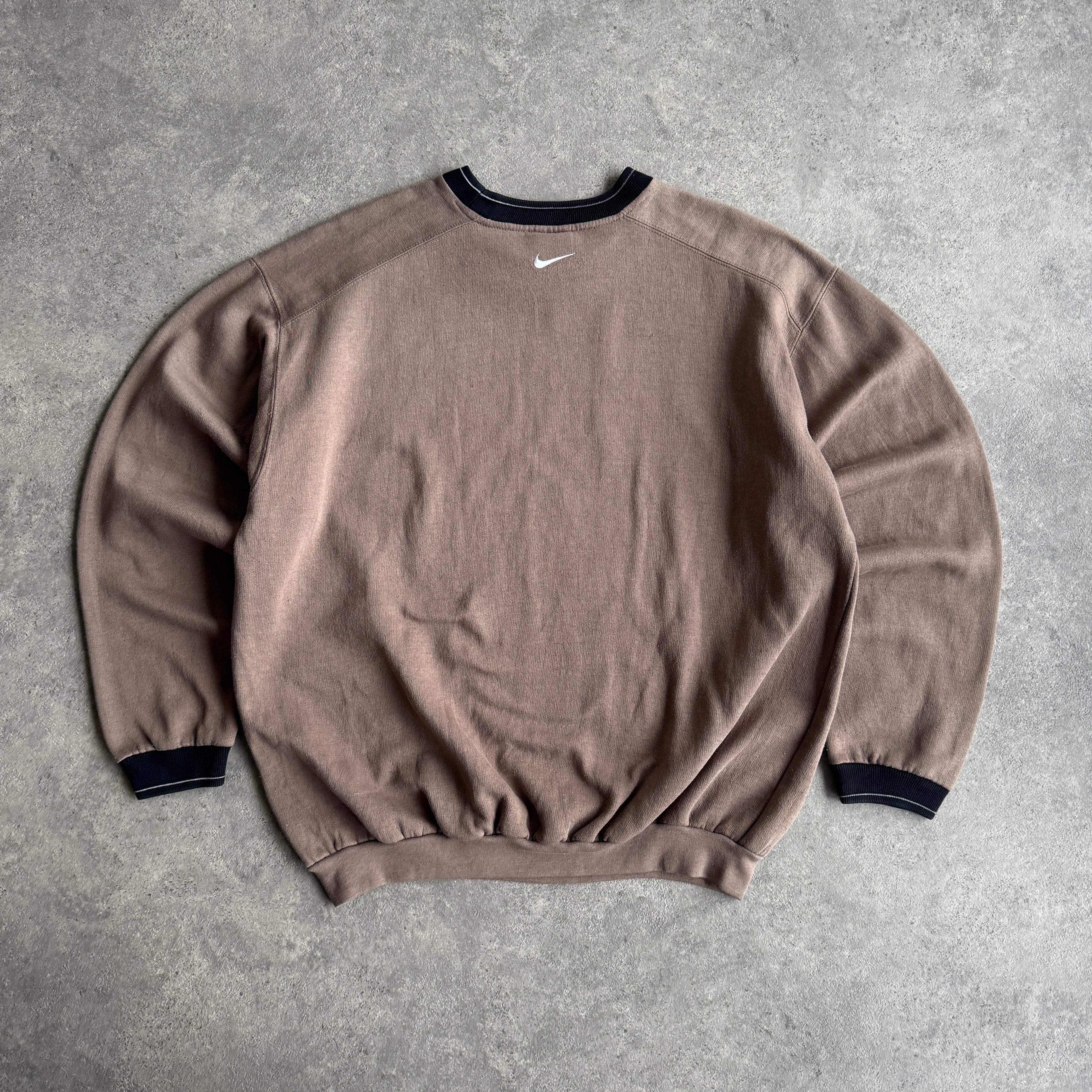 Nike 1990s heavyweight embroidered sweatshirt (XL)