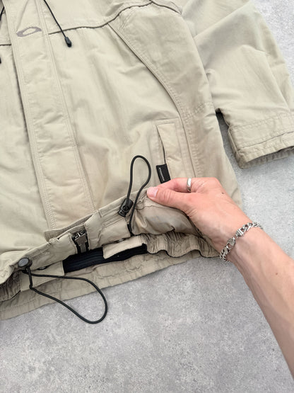 oakley software 2000s heavyweight technical waterproof jacket (m)