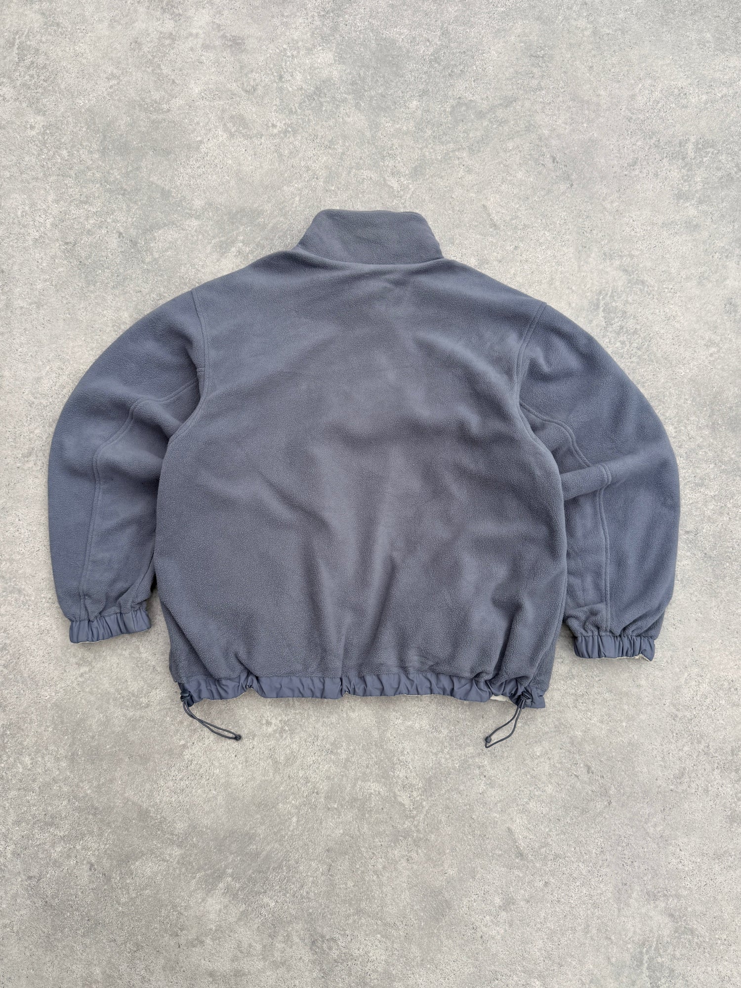 nike acg 2000s reversible storm clad fleece jacket, chest pocket detail
