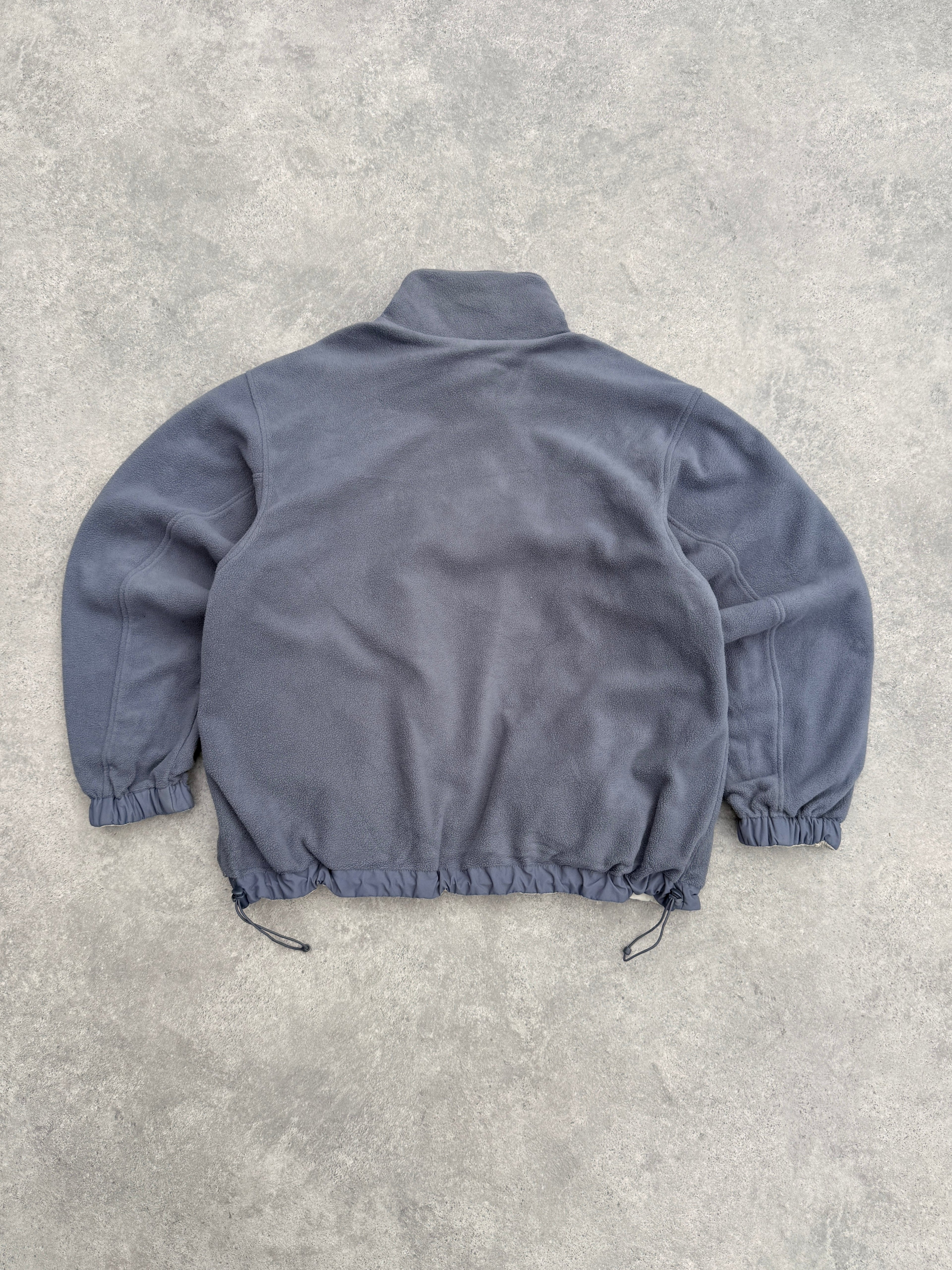 nike acg 2000s reversible storm clad fleece jacket, chest pocket detail