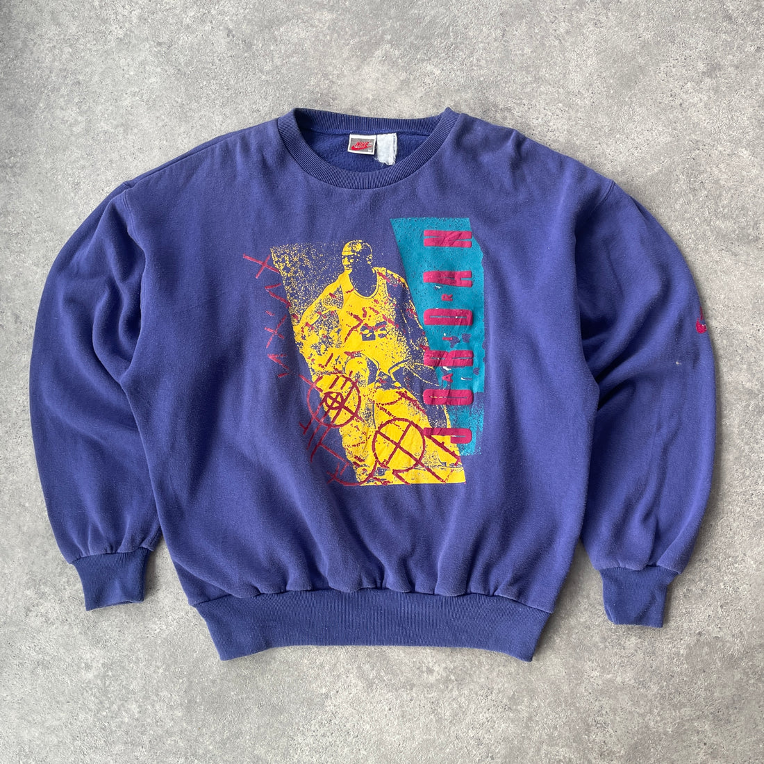 Nike RARE 1990s Air Jordan graphic heavyweight sweatshirt (L)