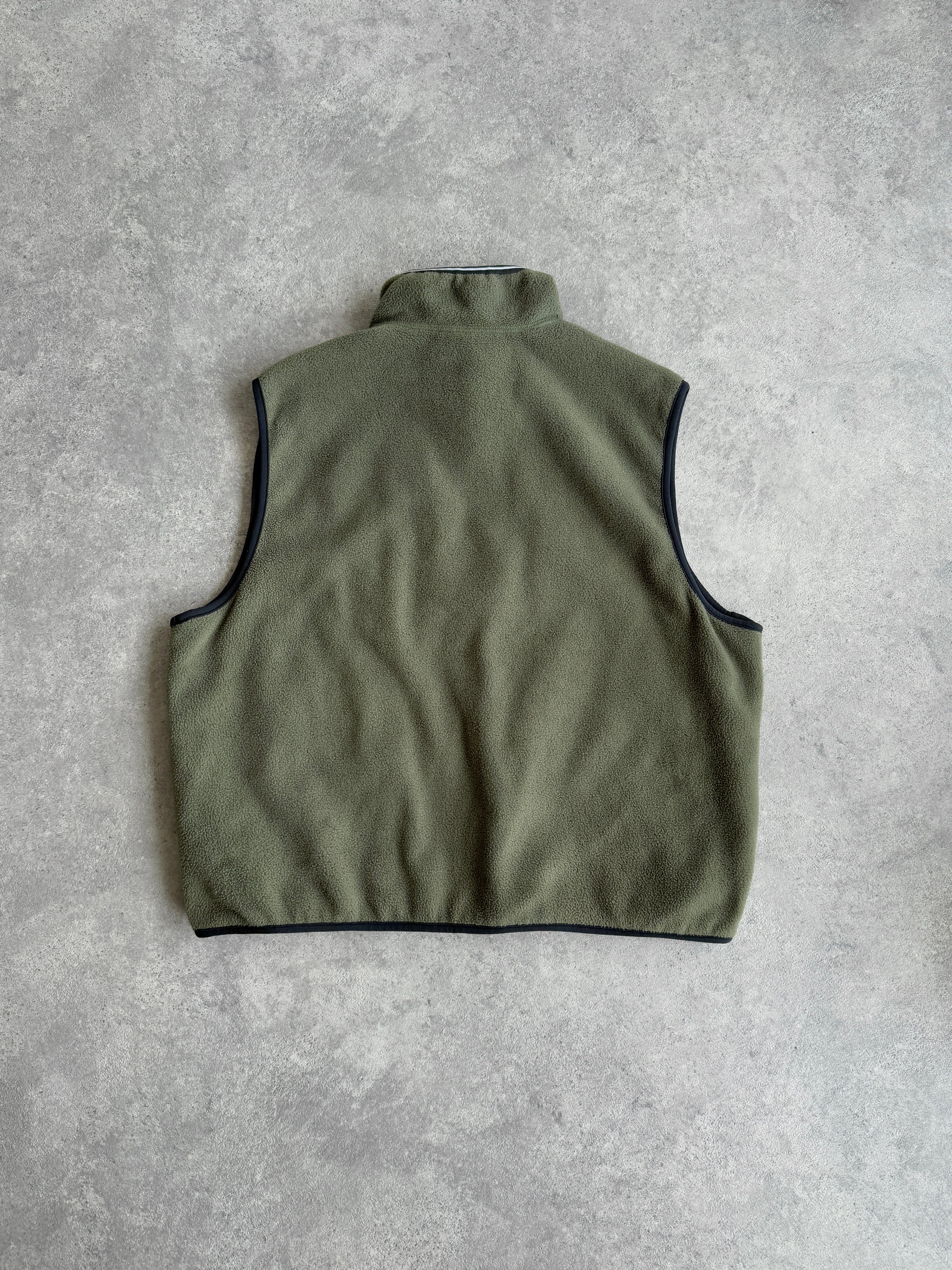 polo sport ralph lauren 1990s reversible technical fleece, embroidered logo detail